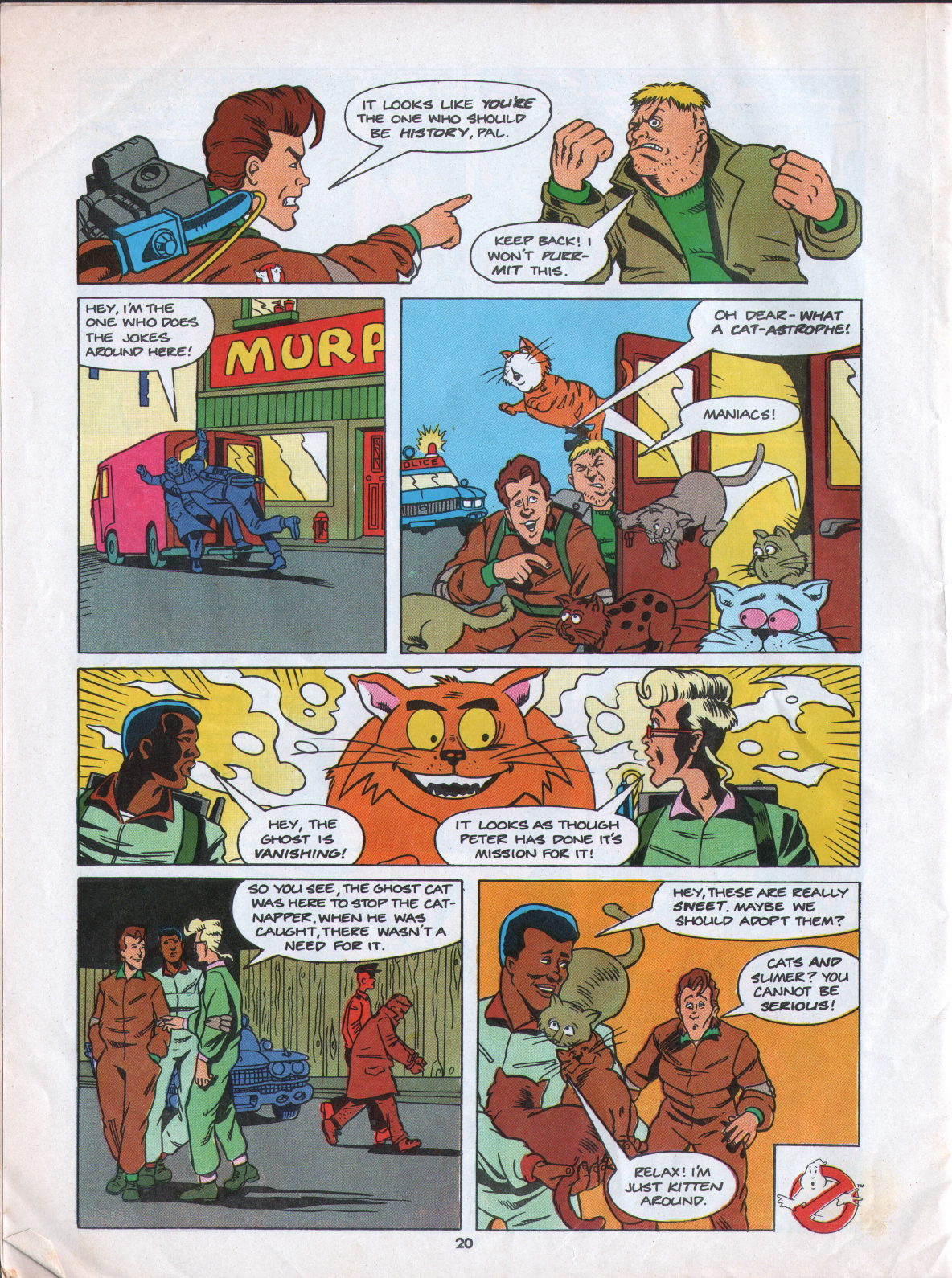 Read online The Real Ghostbusters comic -  Issue #37 - 20