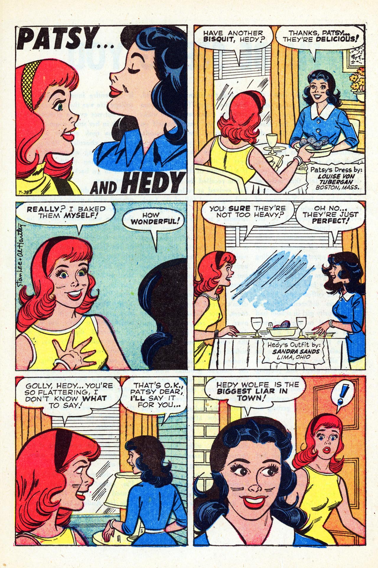 Read online Patsy and Hedy comic -  Issue #66 - 23