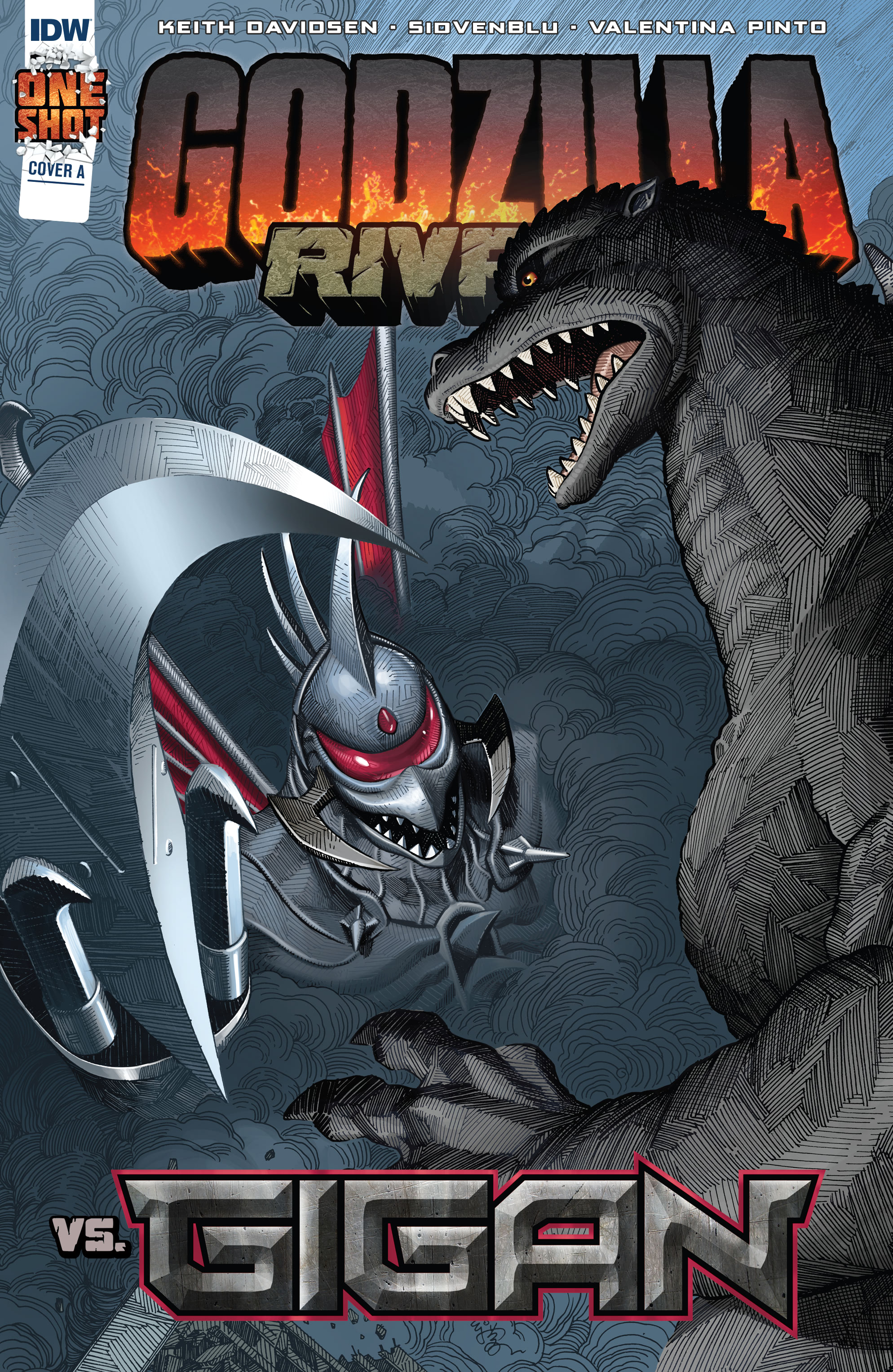 Read online Godzilla Rivals: Vs. Gigan comic -  Issue # Full - 1