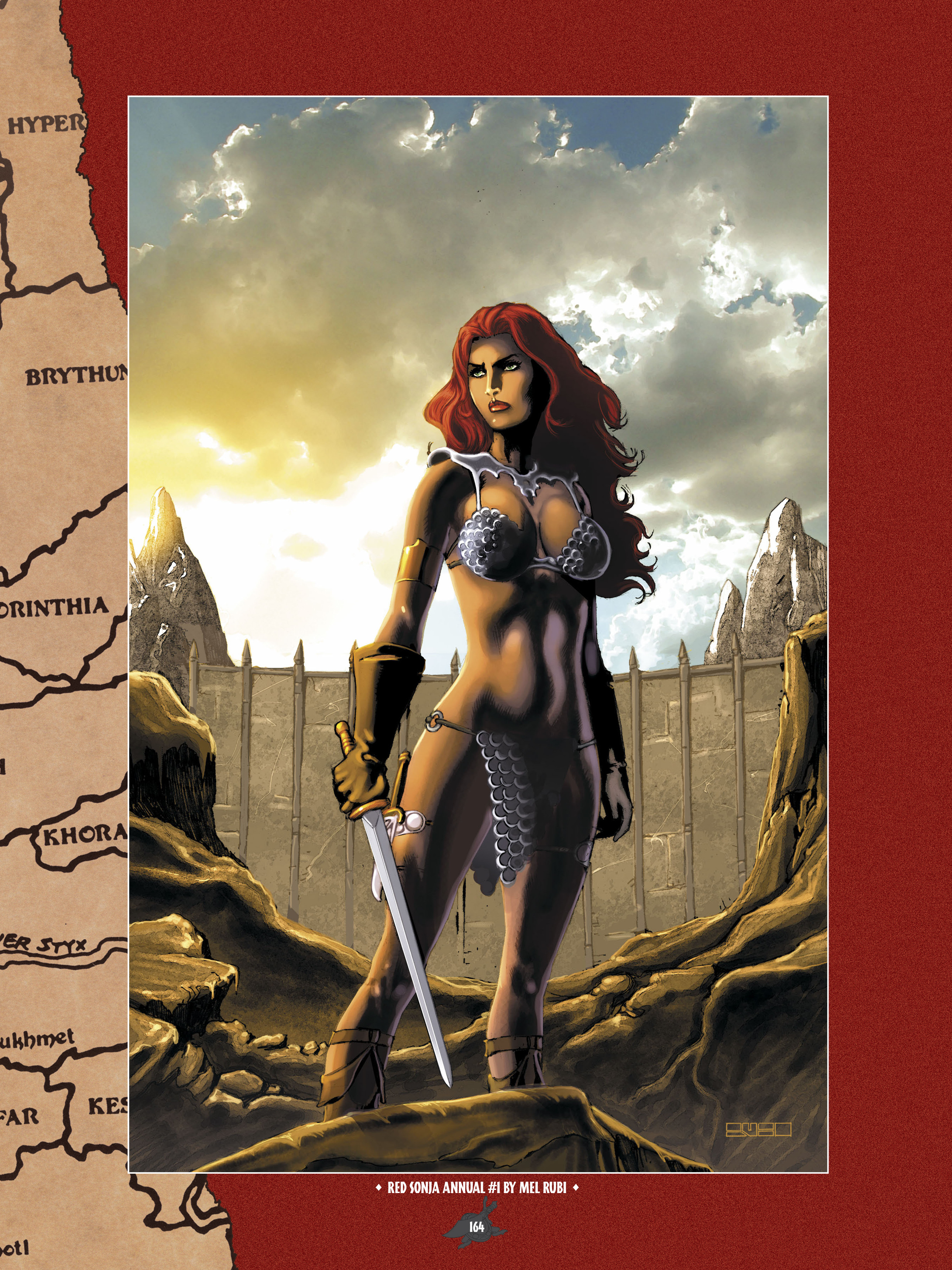 Read online The Art of Red Sonja comic -  Issue # TPB 1 (Part 2) - 57