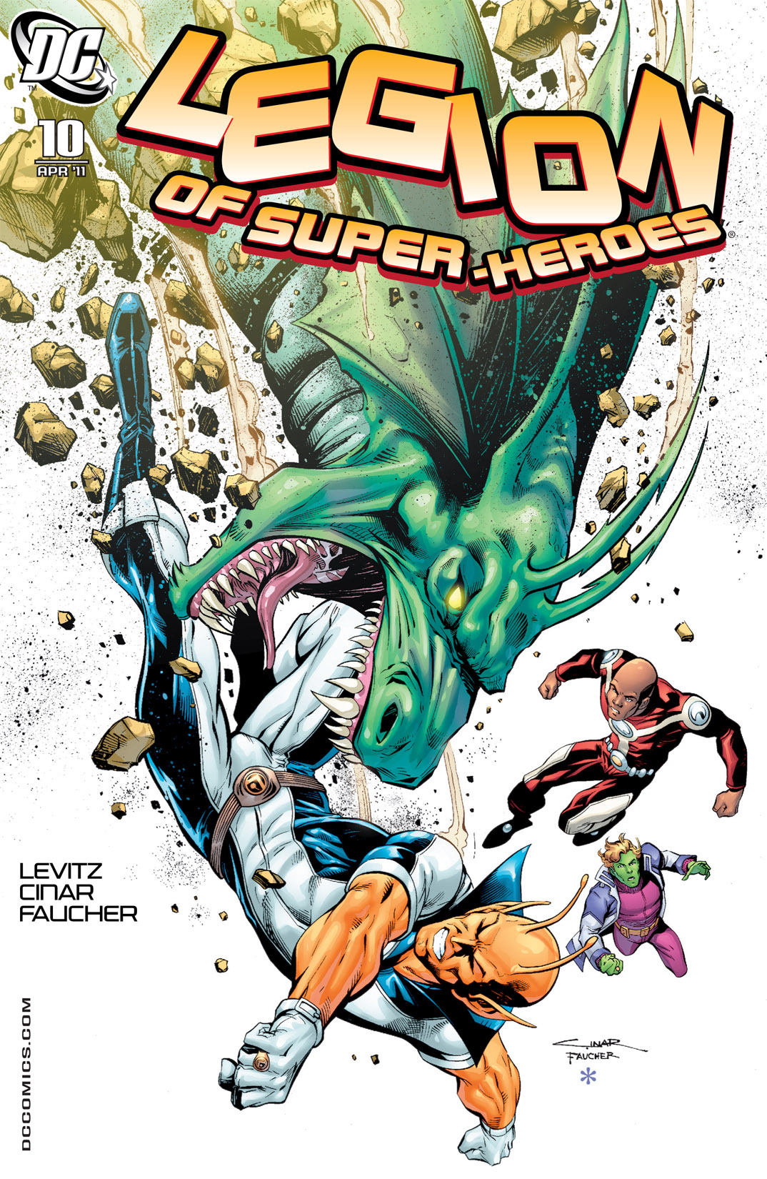 Read online Legion of Super-Heroes (2010) comic -  Issue #10 - 1