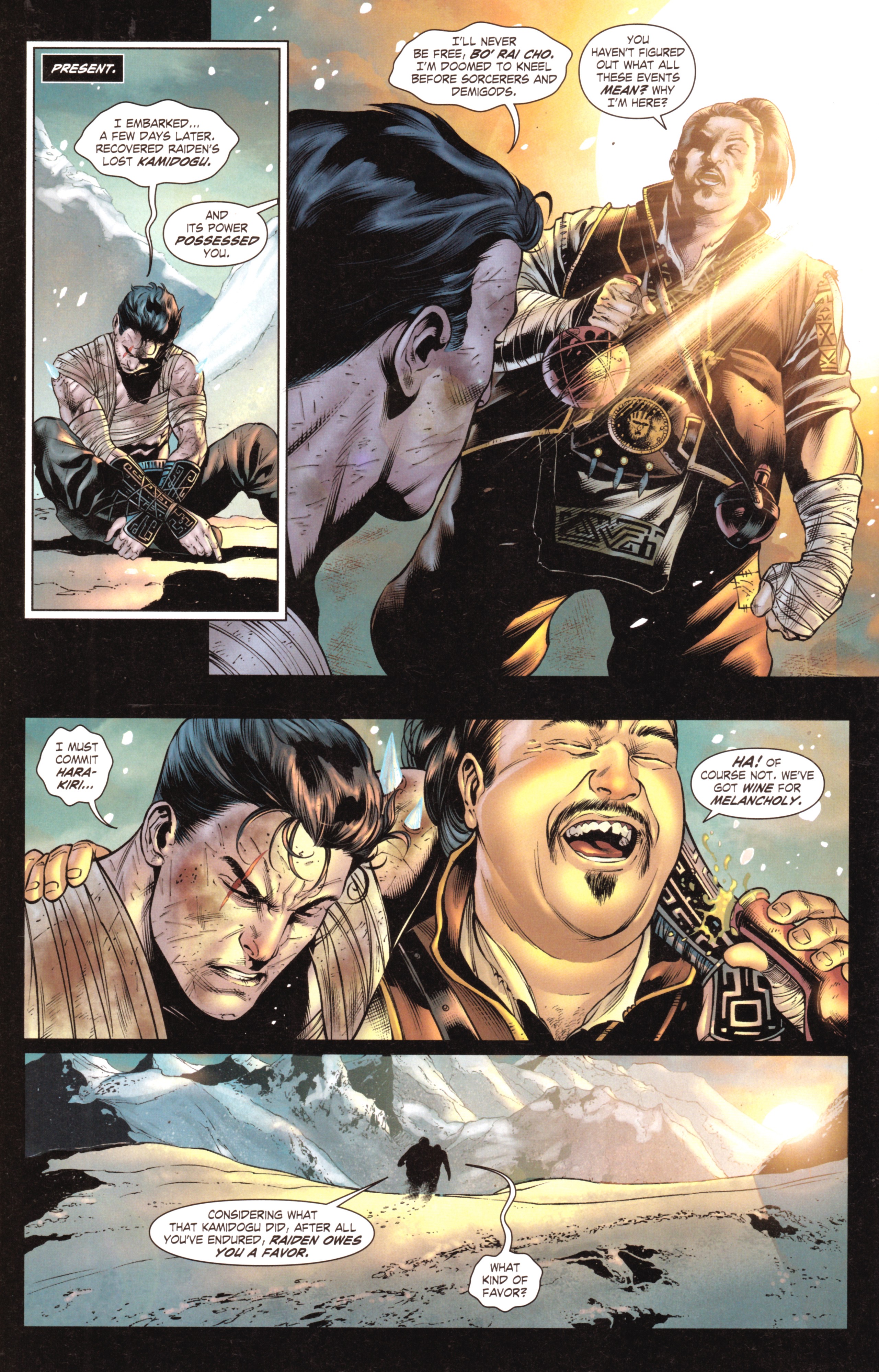 Read online Mortal Kombat X [II] comic -  Issue #6 - 14