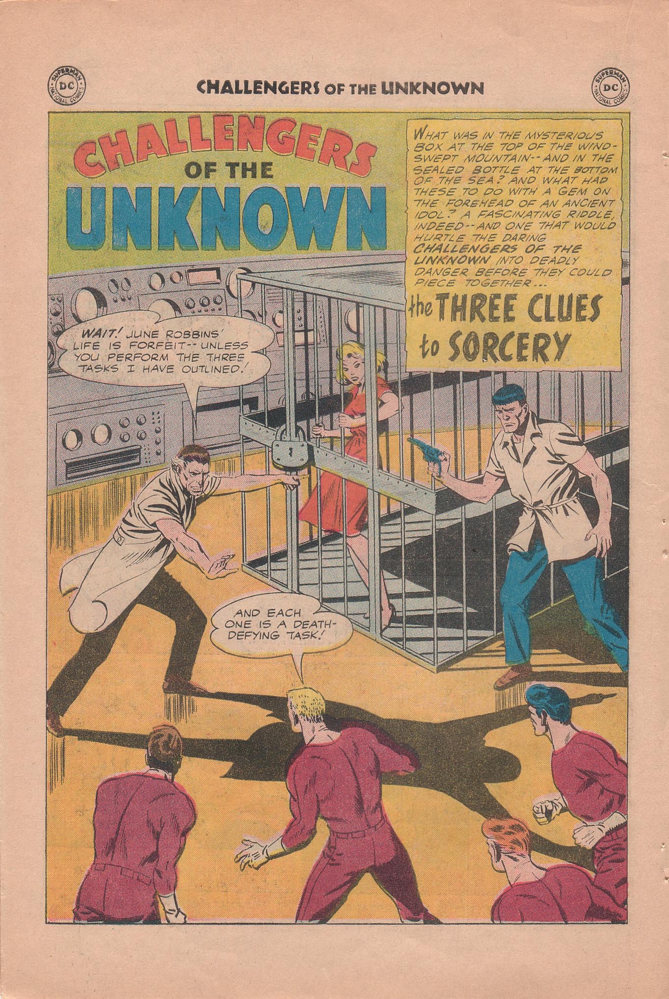 Challengers of the Unknown (1958) Issue #12 #12 - English 18