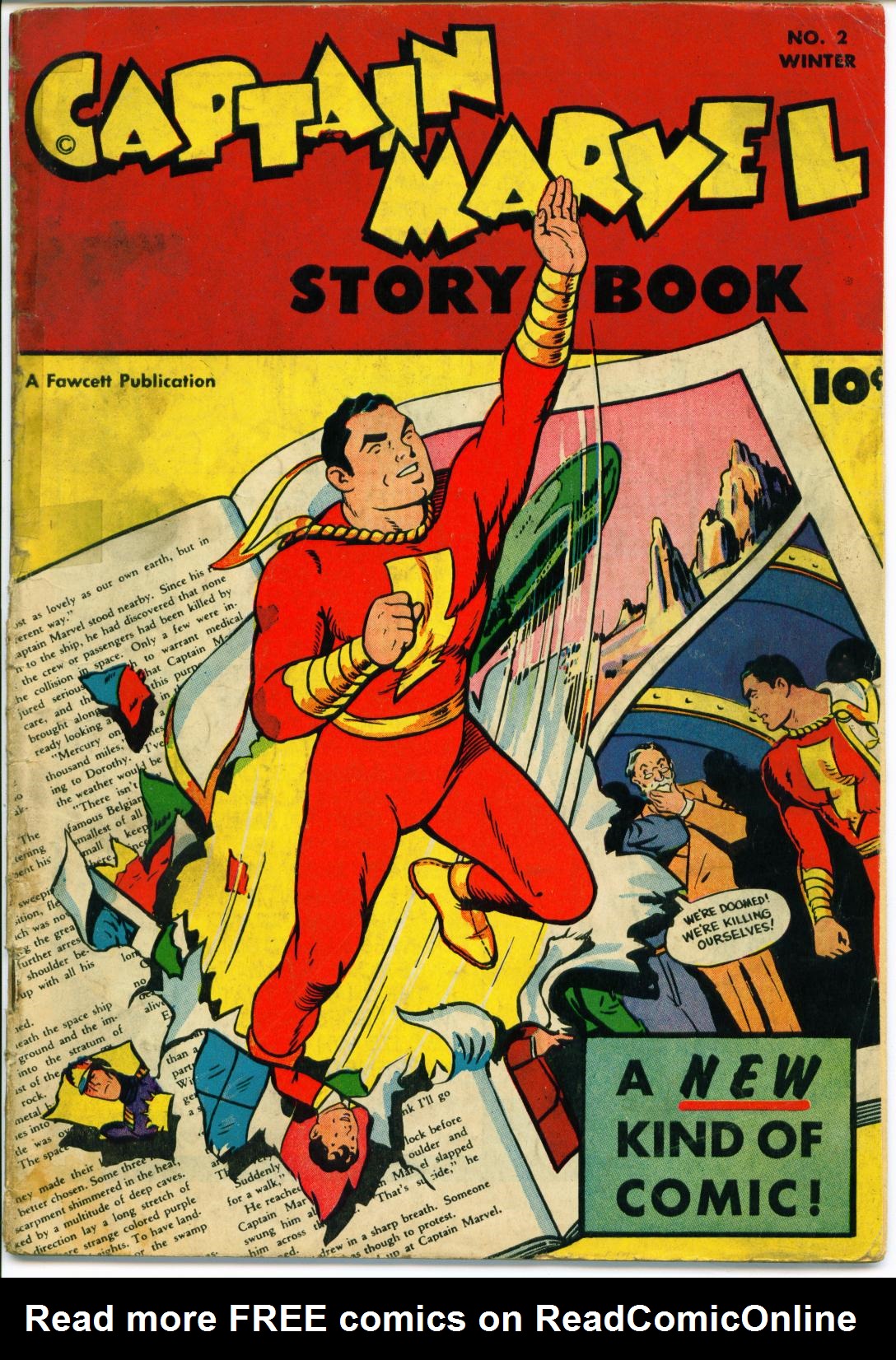 Read online Captain Marvel Storybook comic -  Issue #2 - 1