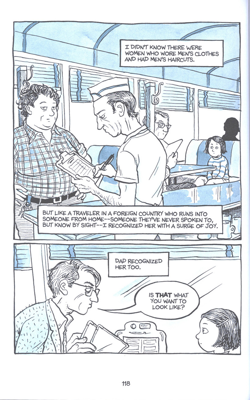 Read online Fun Home: A Family Tragicomic comic -  Issue # TPB - 124