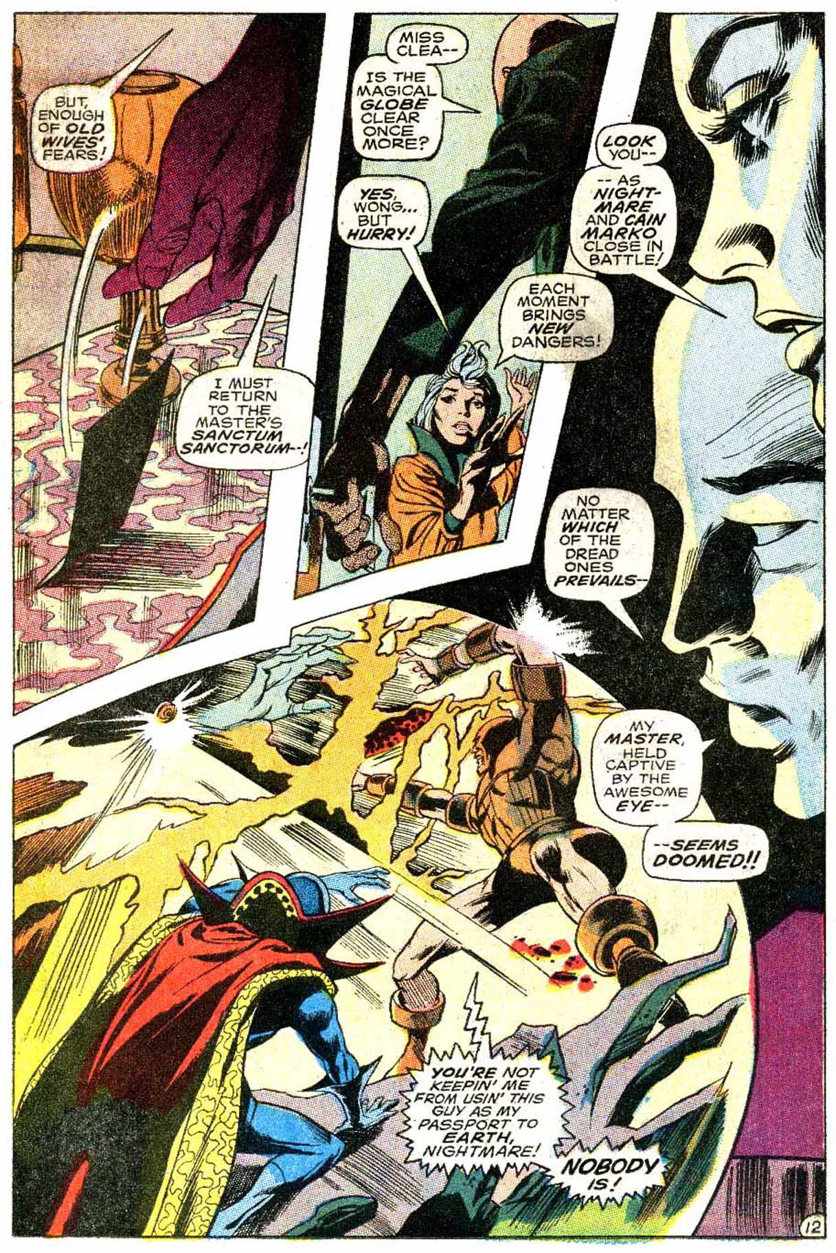 Read online Doctor Strange (1968) comic -  Issue #182 - 12