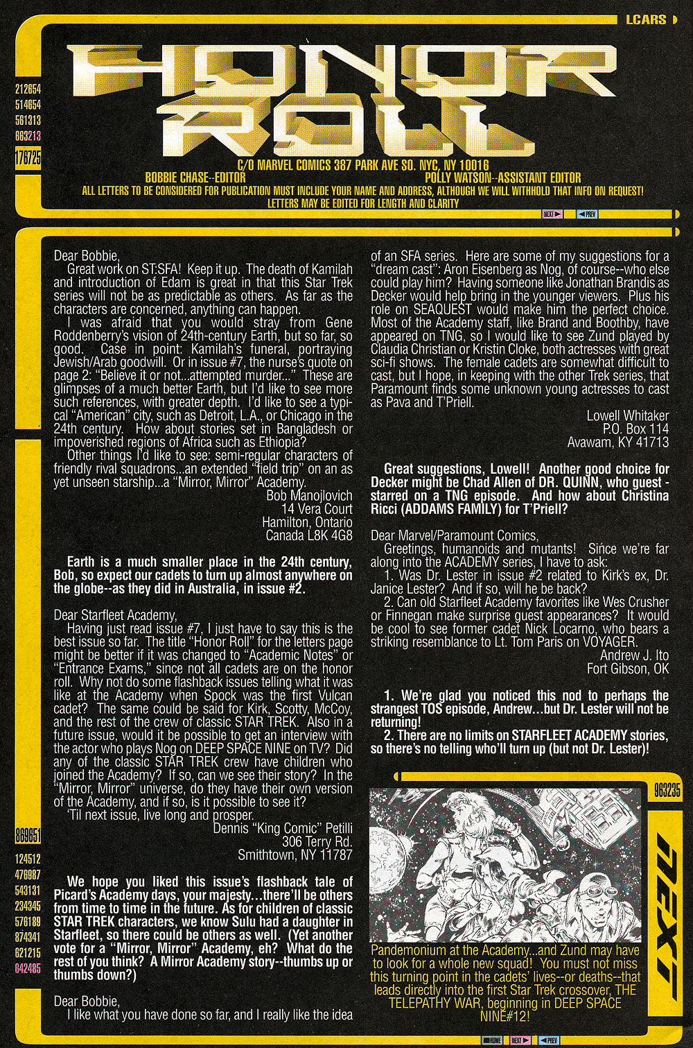 Read online Star Trek: Starfleet Academy (1996) comic -  Issue #11 - 35