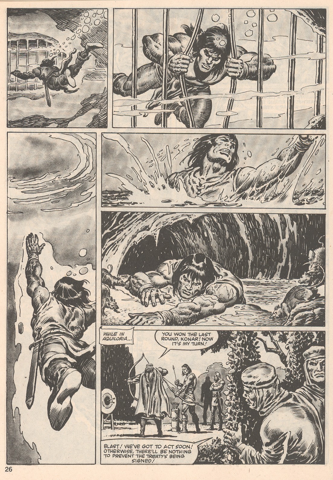 Read online The Savage Sword Of Conan comic -  Issue #104 - 26