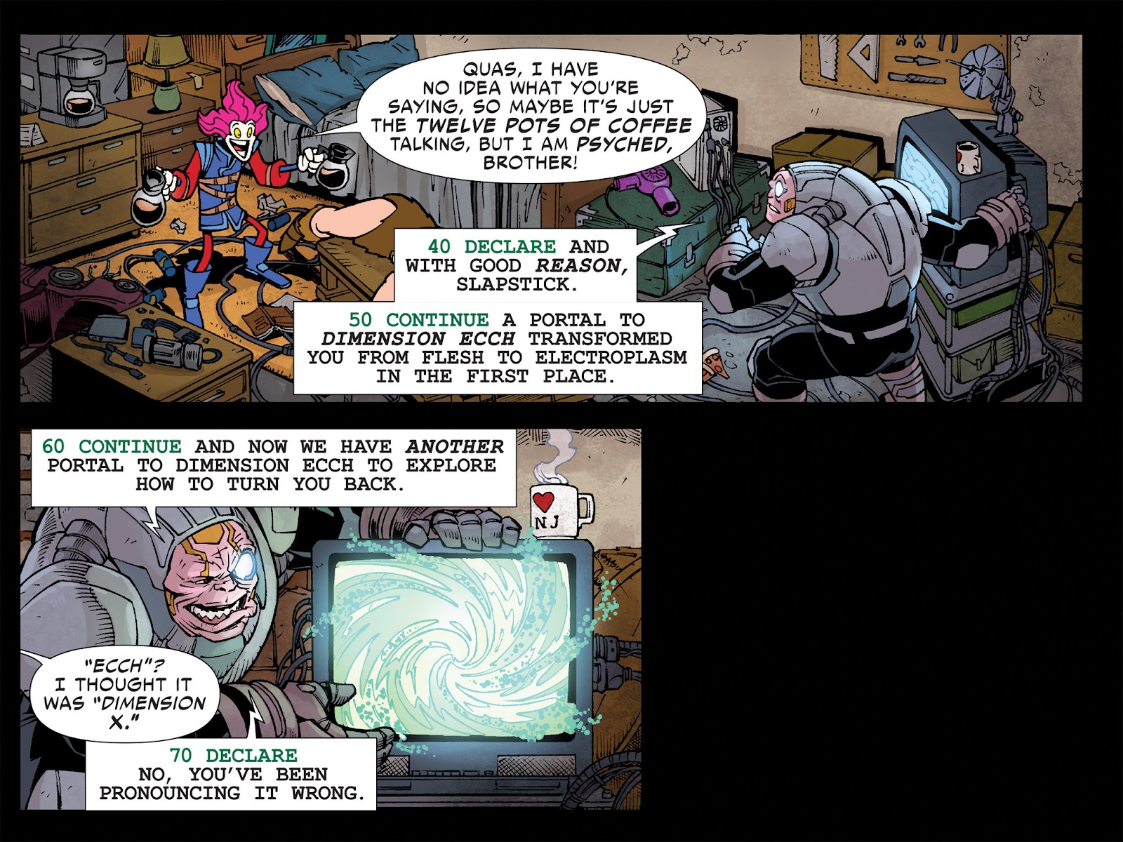 Slapstick Infinite Comic issue 2 - Page 66