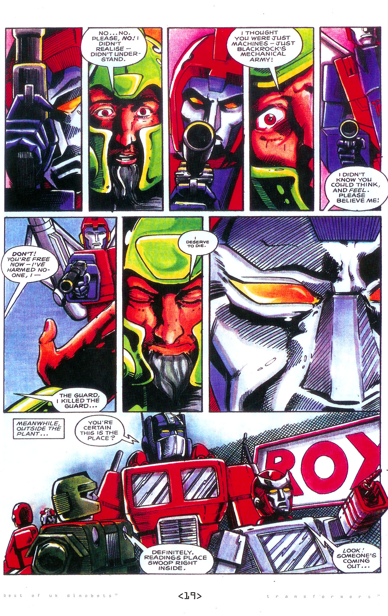Read online The Transformers: Best of UK: Dinobots comic -  Issue #1 - 22