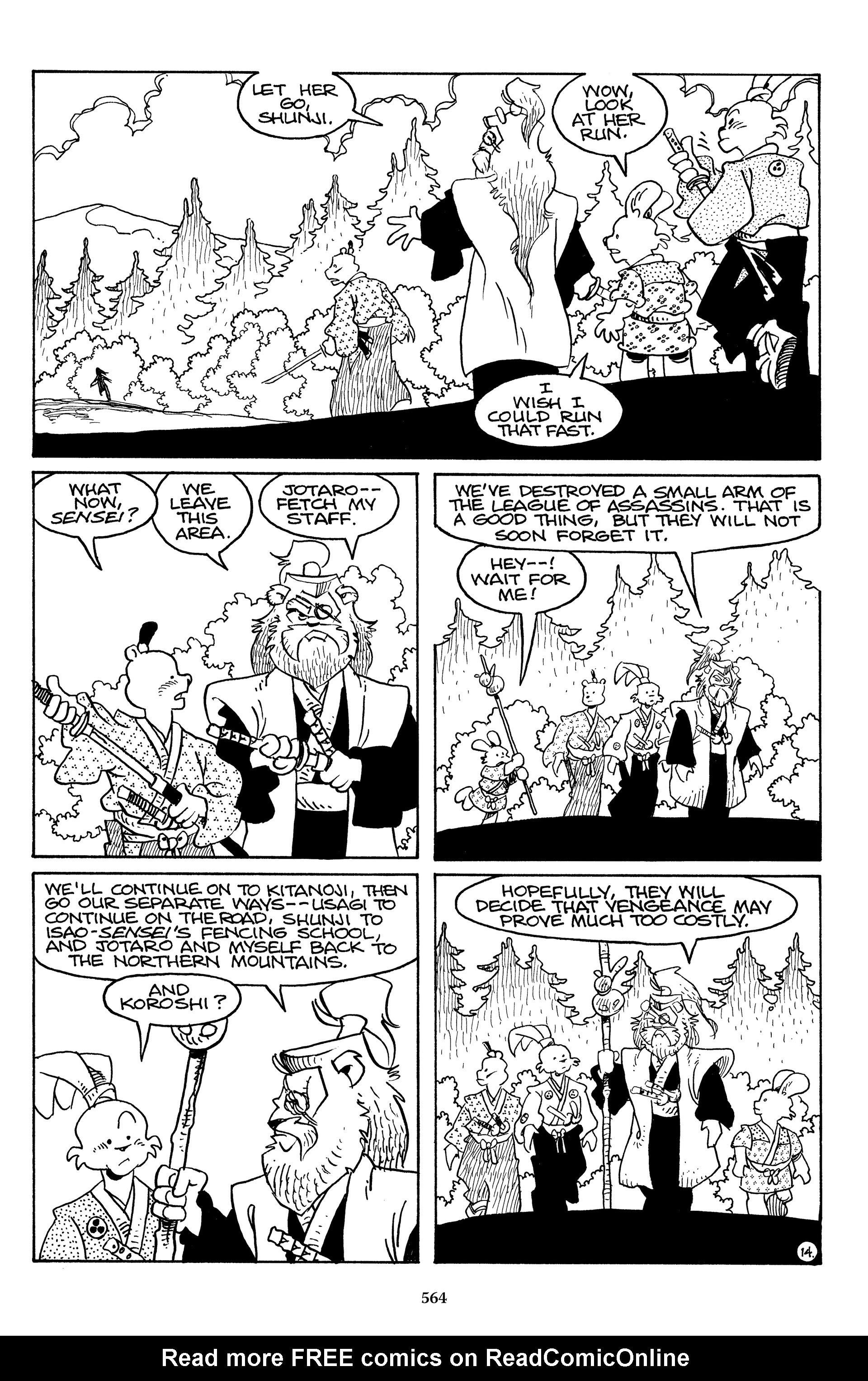 Read online The Usagi Yojimbo Saga (2021) comic -  Issue # TPB 4 (Part 6) - 60