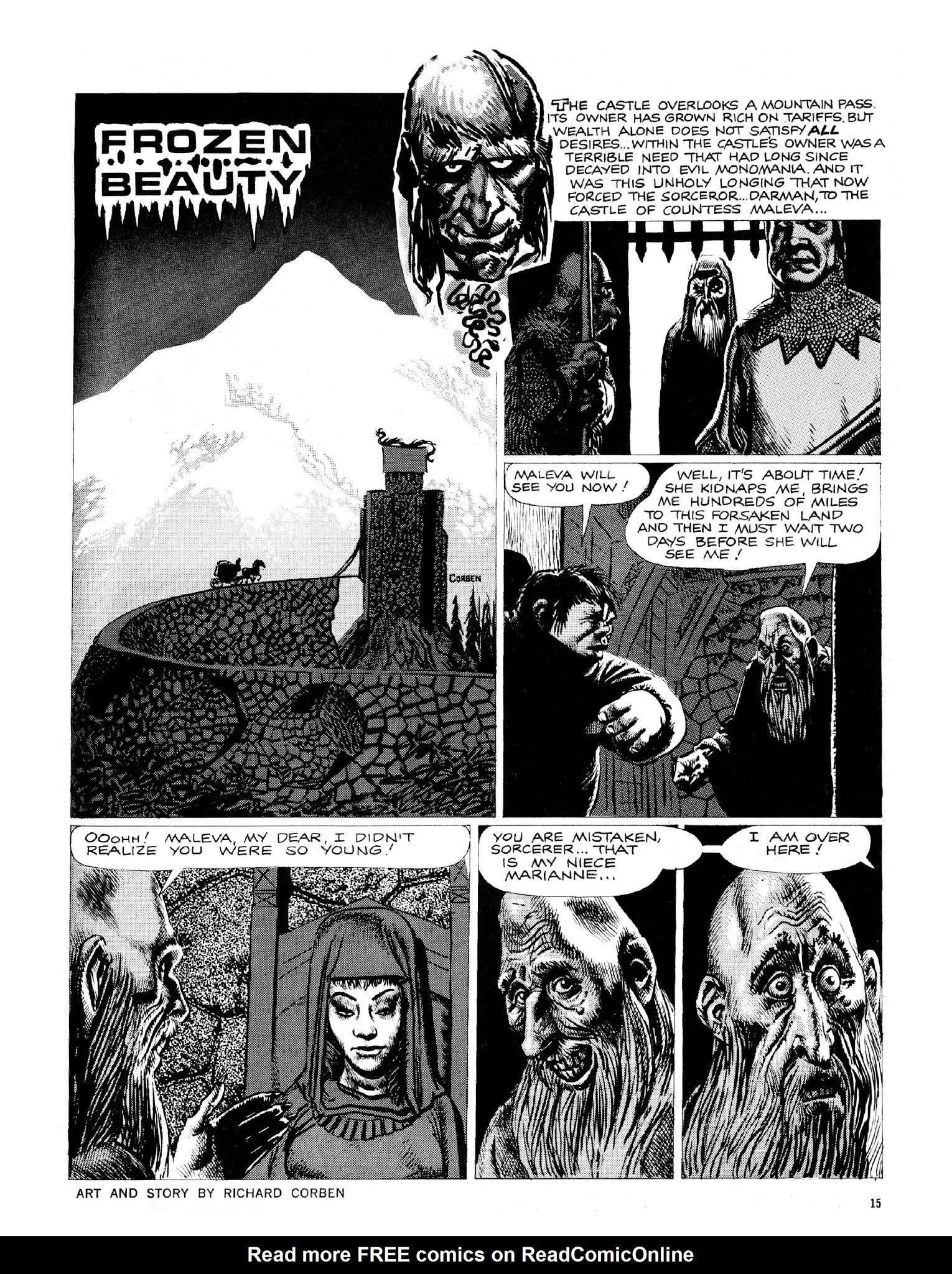 Read online Creepy Presents Richard Corben comic -  Issue # TPB (Part 1) - 18