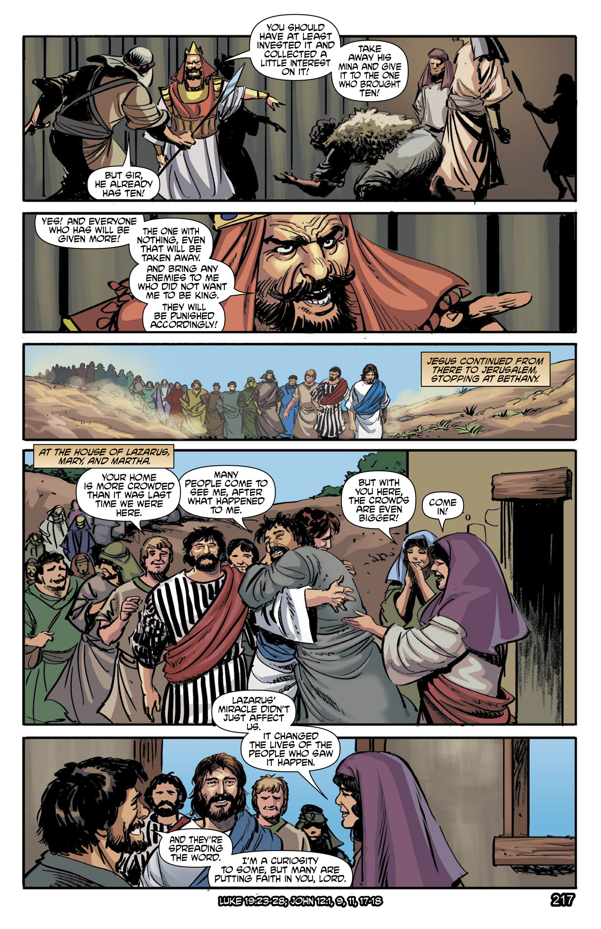 Read online The Kingstone Bible comic -  Issue #9 - 221
