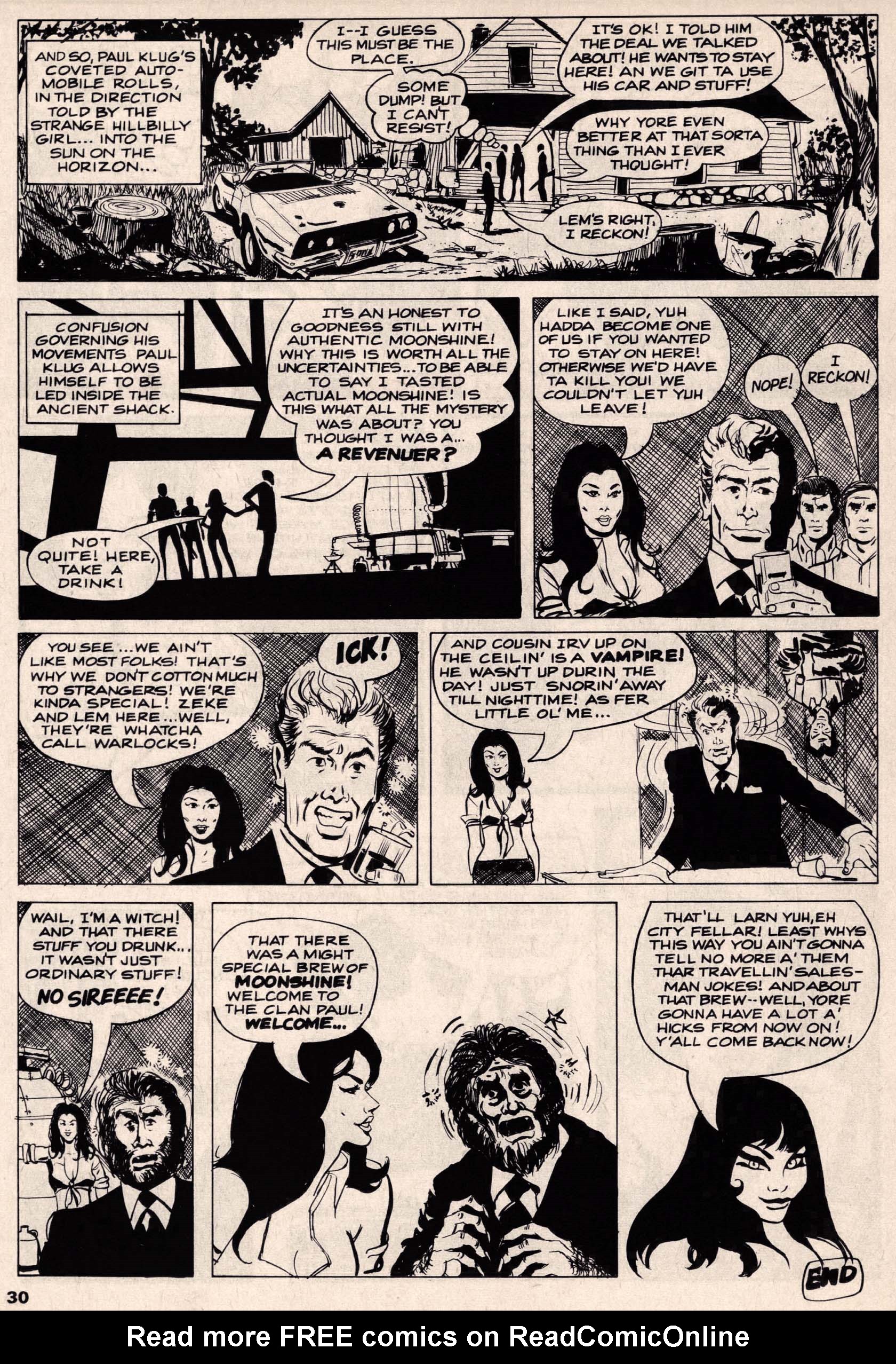 Read online Vampirella (1969) comic -  Issue #4 - 30