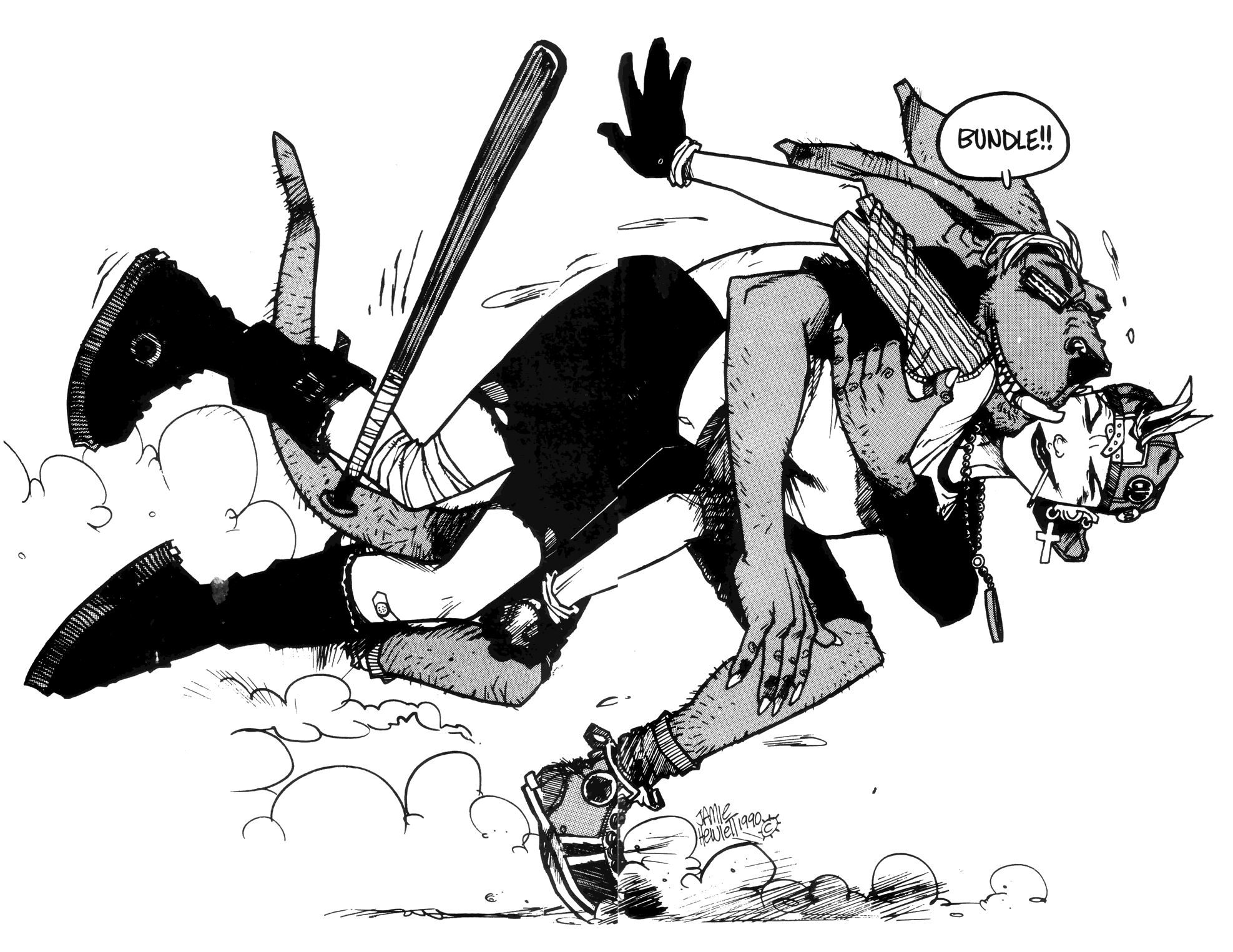 Read online Tank Girl (1991) comic -  Issue #4 - 27