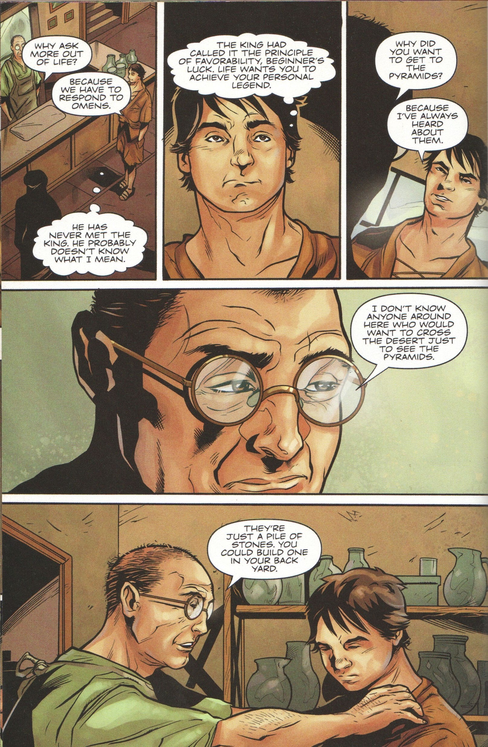 Read online The Alchemist: A Graphic Novel comic -  Issue # TPB (Part 1) - 105
