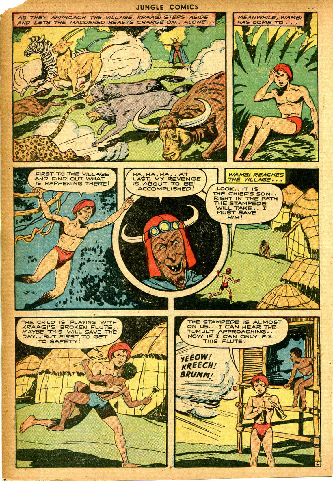 Read online Jungle Comics comic -  Issue #58 - 20
