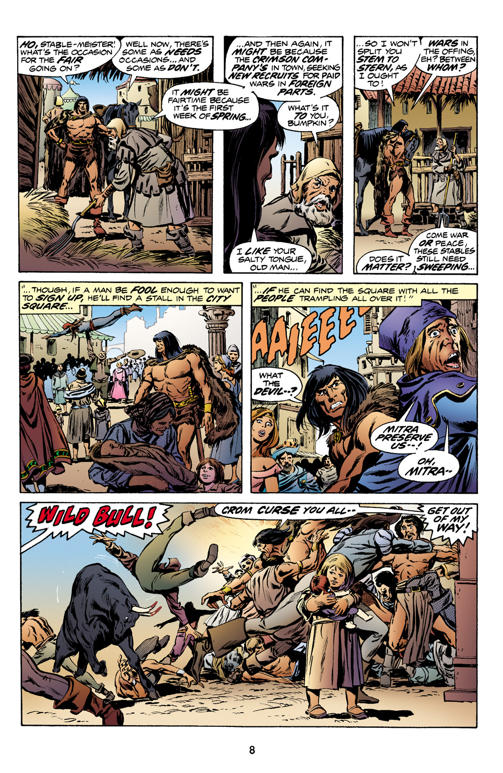 Read online The Chronicles of Conan comic -  Issue # TPB 8 (Part 1) - 8