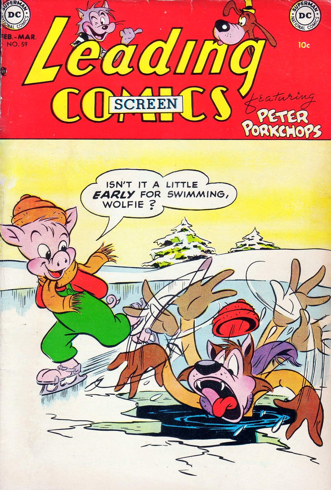 Read online Leading Screen Comics comic -  Issue #59 - 1