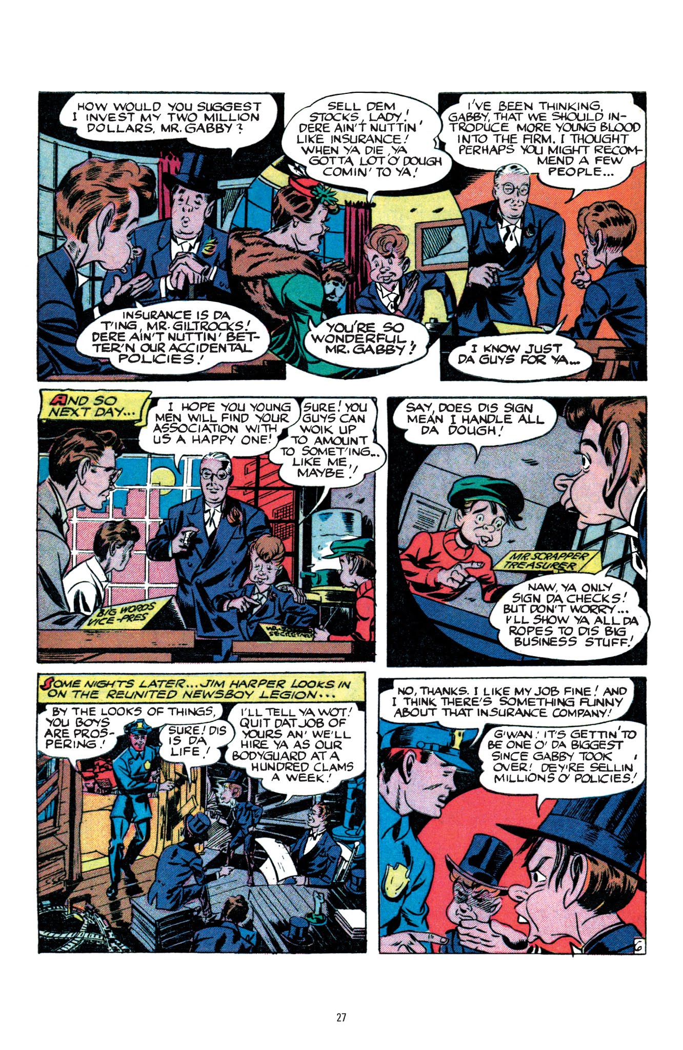 Read online The Newsboy Legion by Joe Simon and Jack Kirby comic -  Issue # TPB 2 (Part 1) - 25