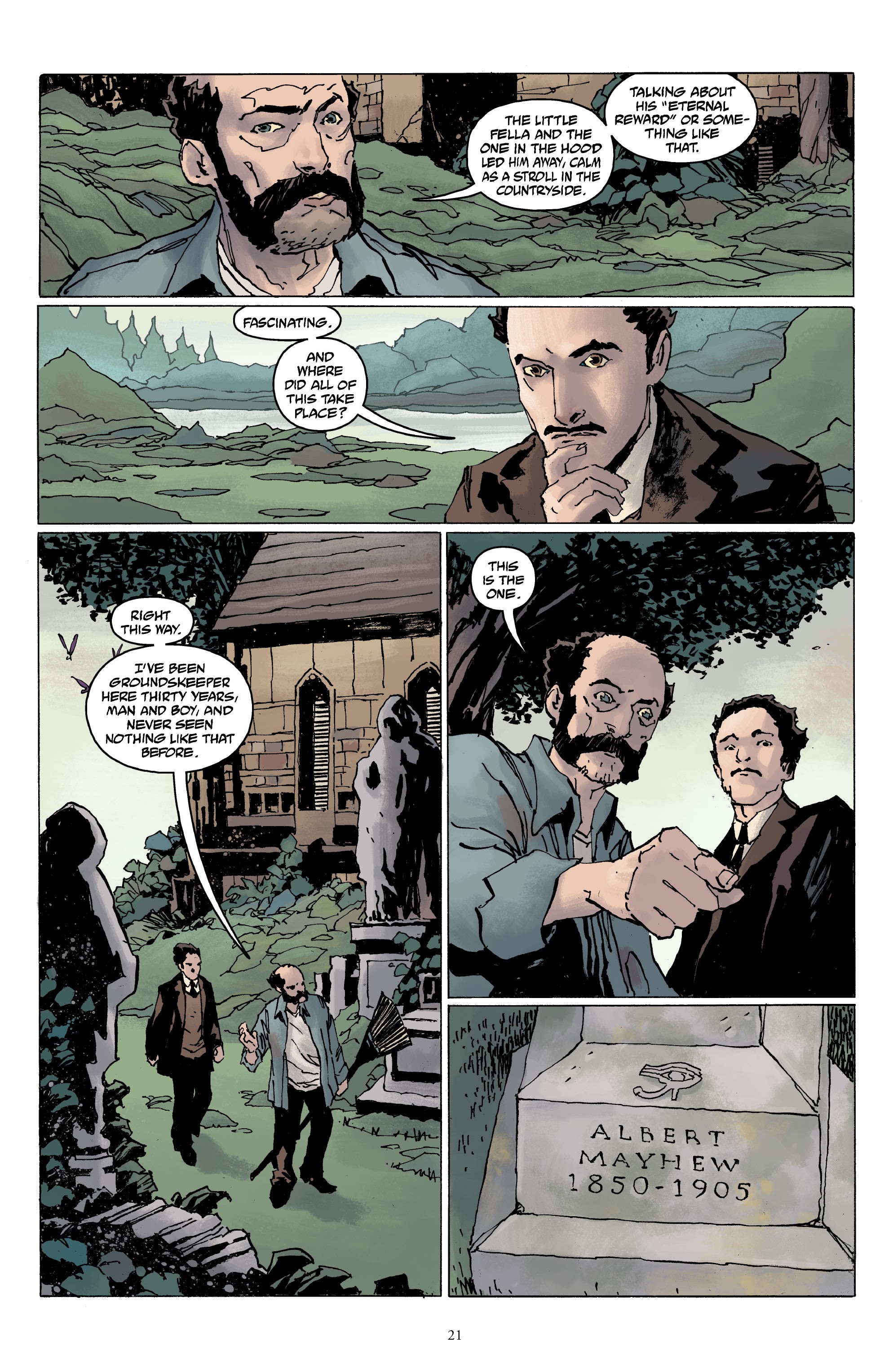 Read online Hellboy Universe: The Secret Histories comic -  Issue # TPB (Part 1) - 21