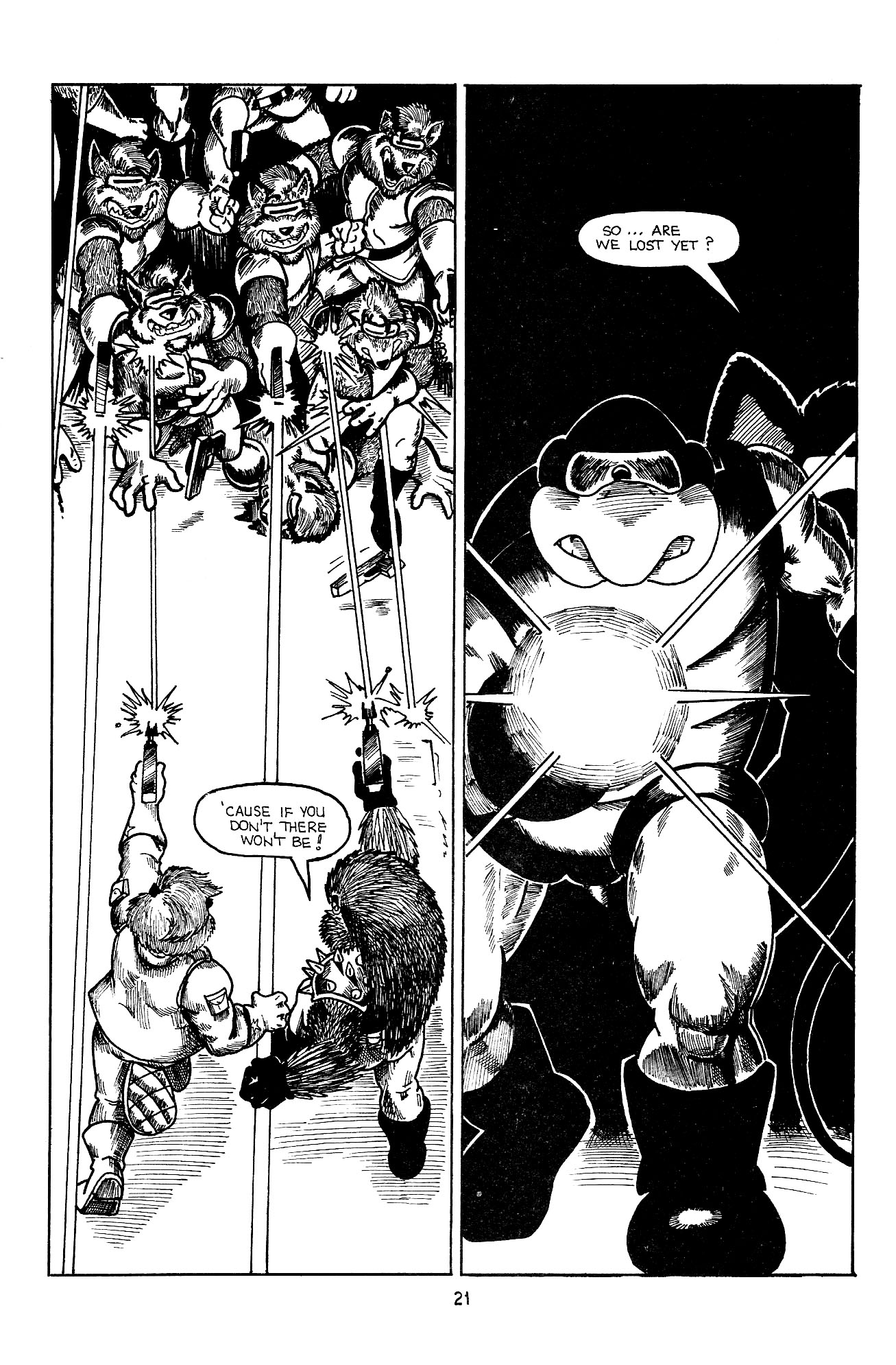 Read online Space Beaver comic -  Issue #11 - 23