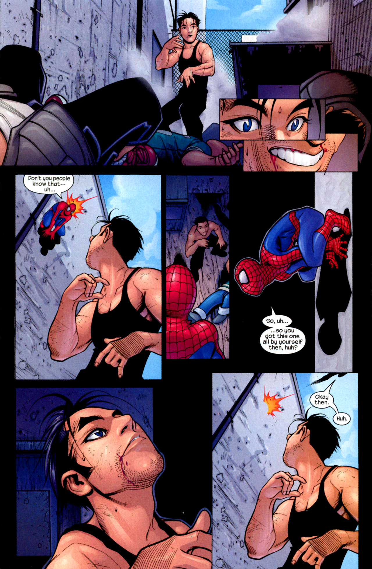 Read online Ultimate Marvel Team-Up comic -  Issue #15 - 25