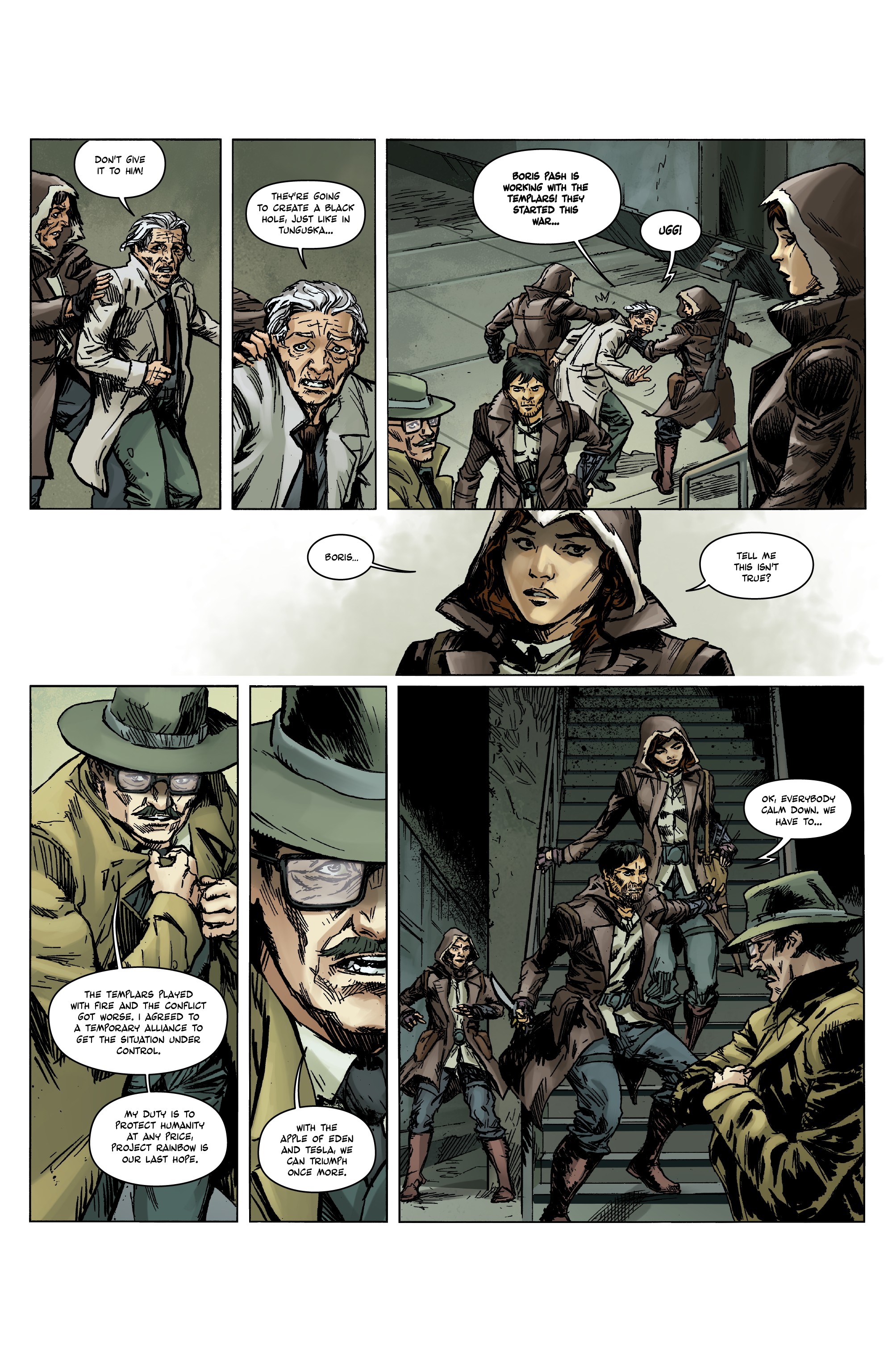 Read online Assassin's Creed: Conspiracies comic -  Issue #2 - 31