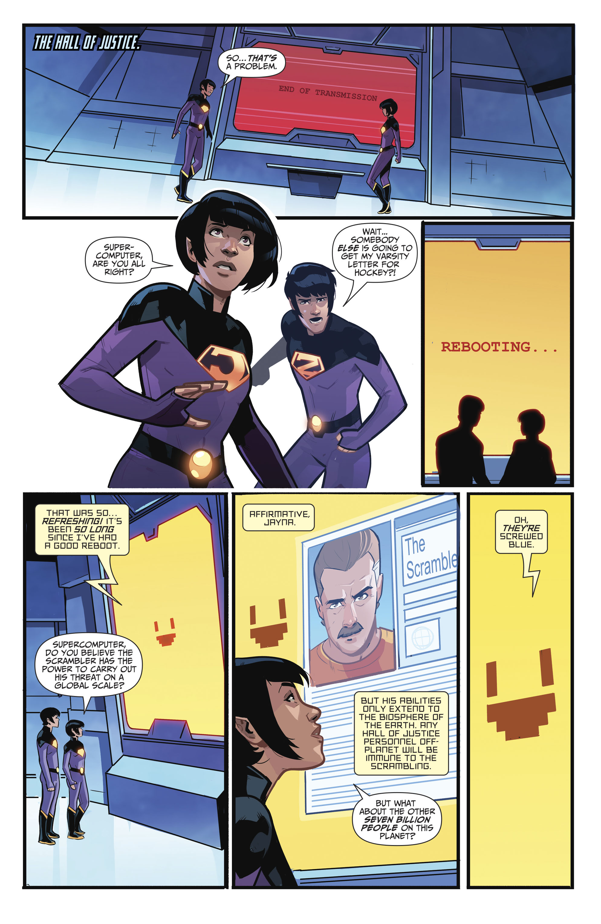 Read online Wonder Twins comic -  Issue #6 - 4
