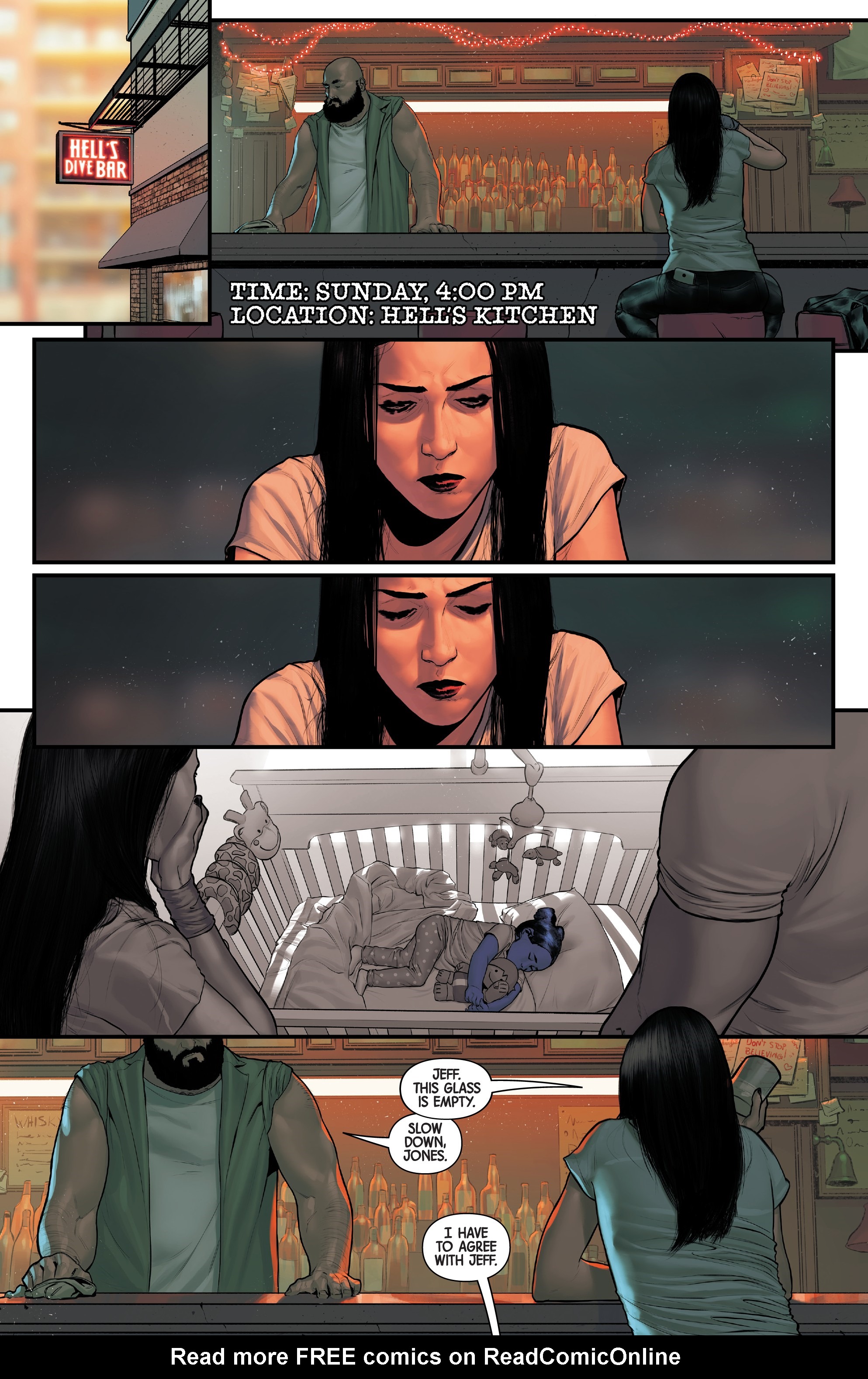 Read online Jessica Jones: Purple Daughter comic -  Issue #1 - 6