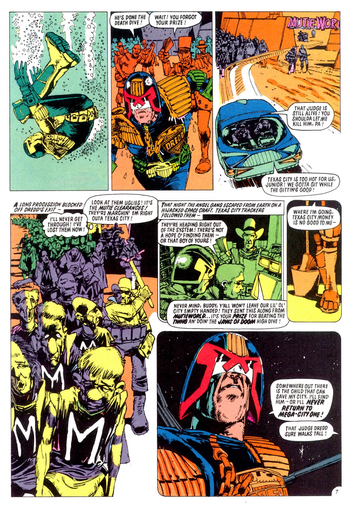 Read online Judge Dredd: The Judge Child Quest comic -  Issue #2 - 10