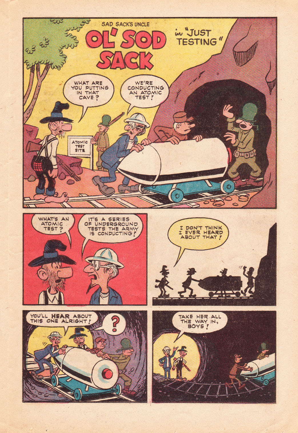 Read online Sad Sack comic -  Issue #167 - 21