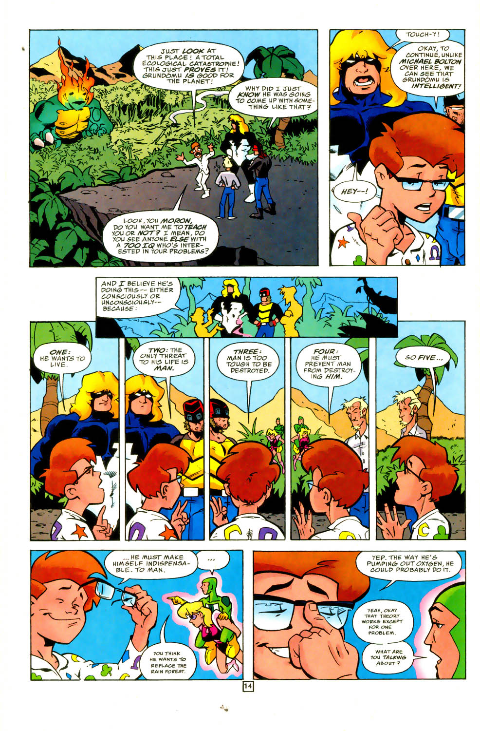 Read online Young Heroes in Love comic -  Issue #11 - 16