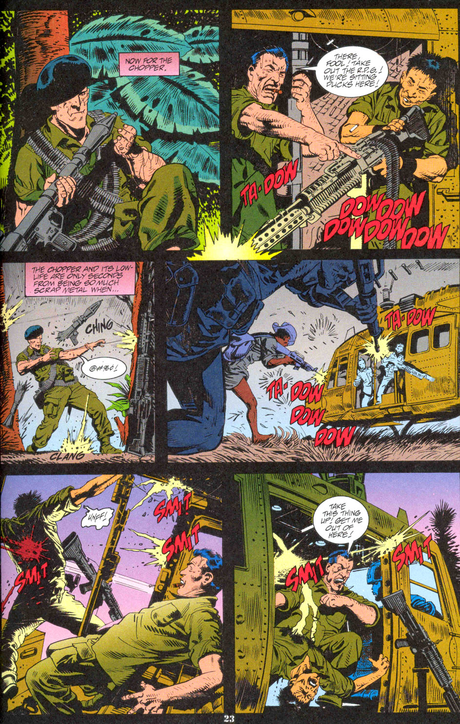 Read online Punisher Invades the 'Nam: Final Invasion comic -  Issue # TPB - 24
