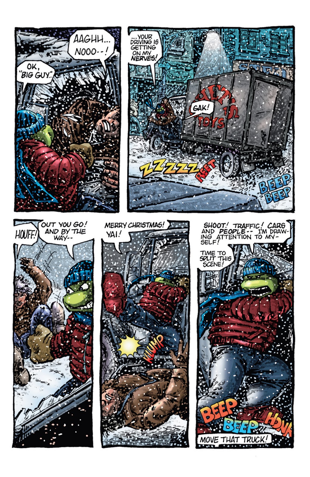 Teenage Mutant Ninja Turtles Color Classics: Michaelangelo Micro-Series issue Full - Page 21