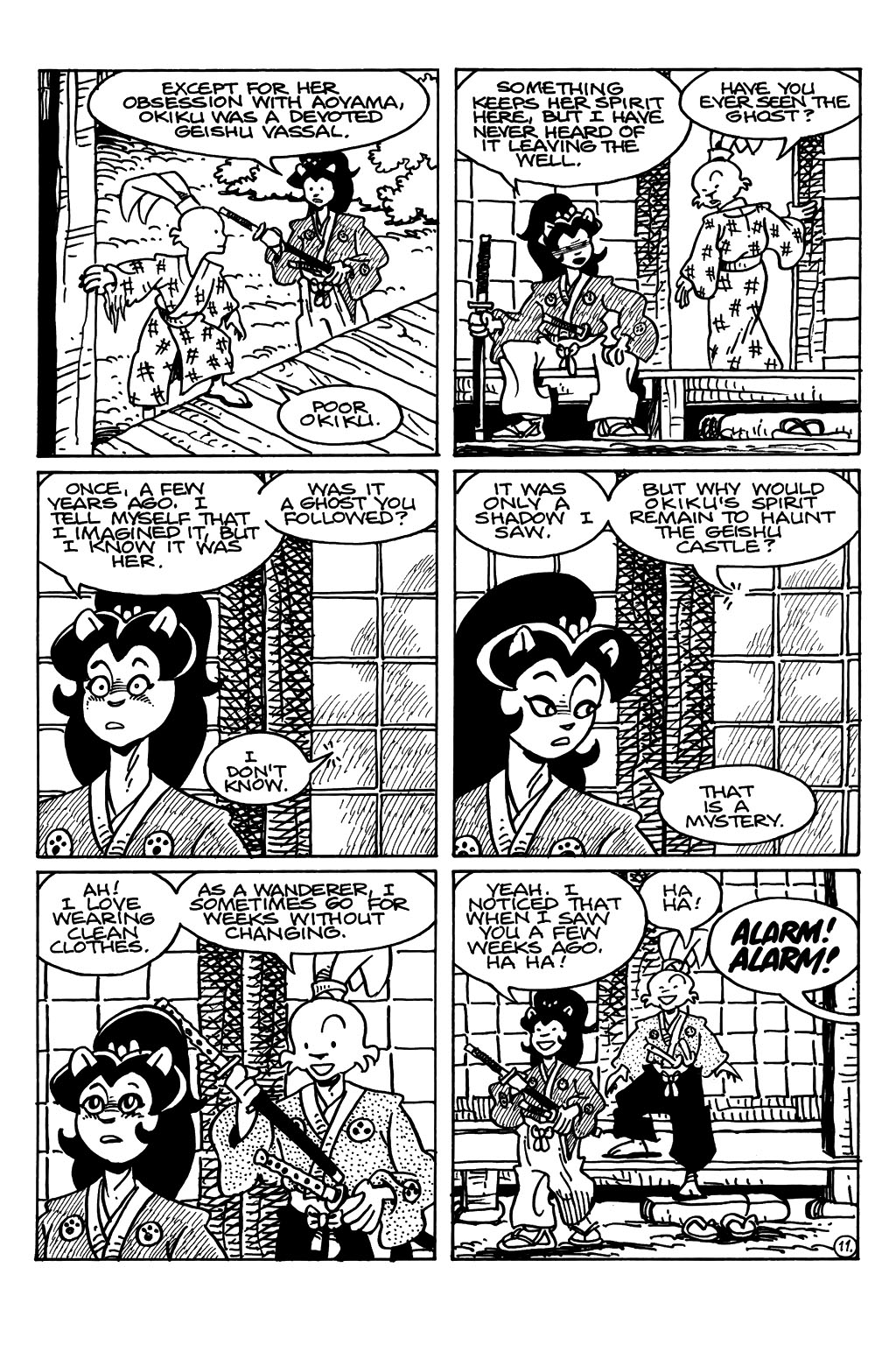 Read online Usagi Yojimbo (1996) comic -  Issue #90 - 13