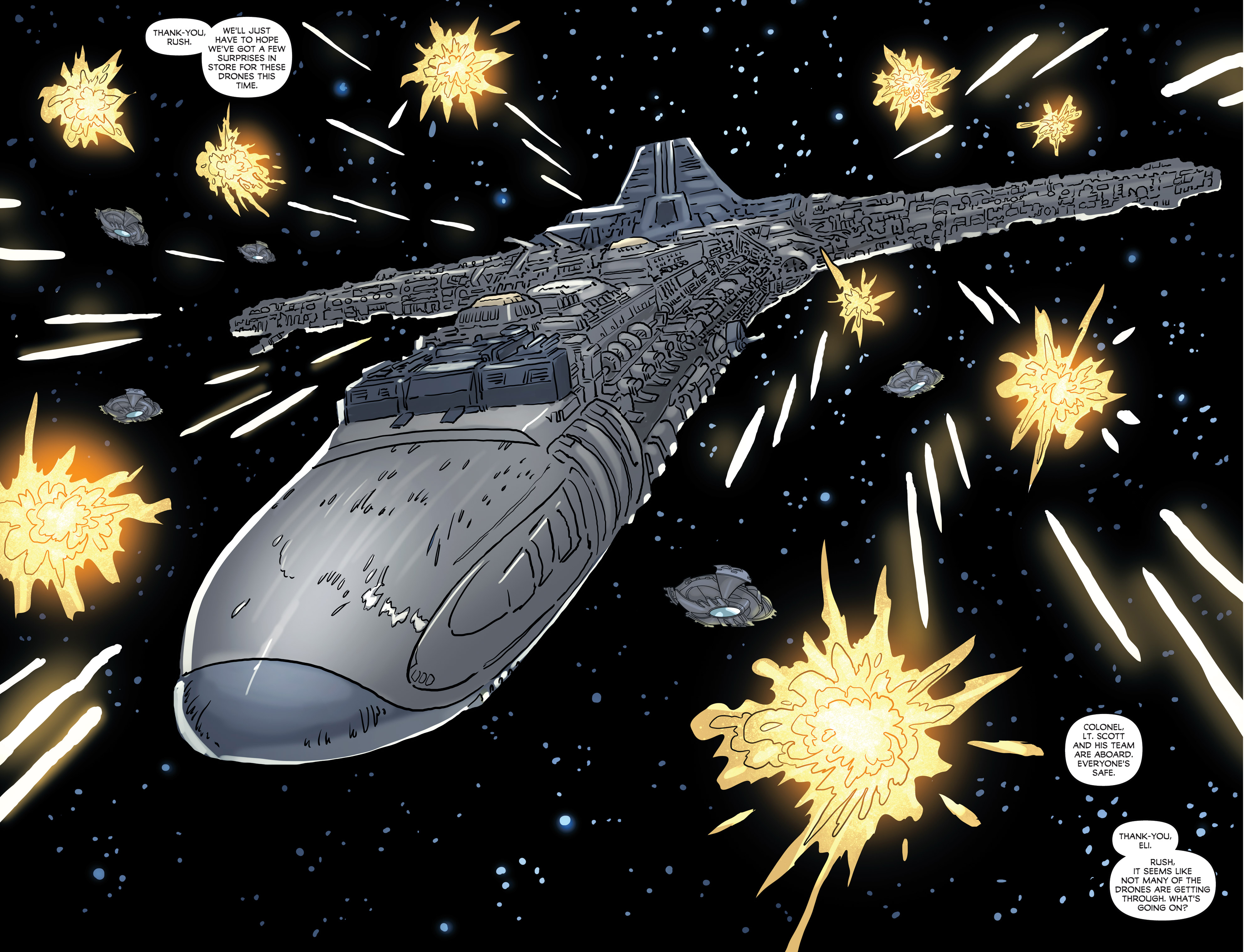 Read online Stargate Universe comic -  Issue #6 - 6