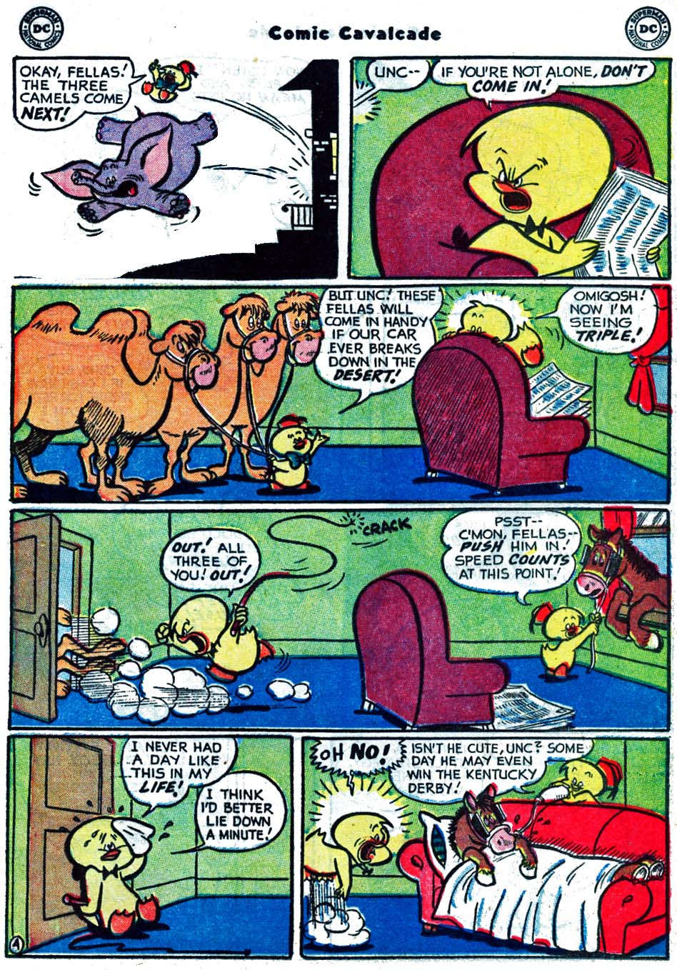 Read online Comic Cavalcade comic -  Issue #60 - 25