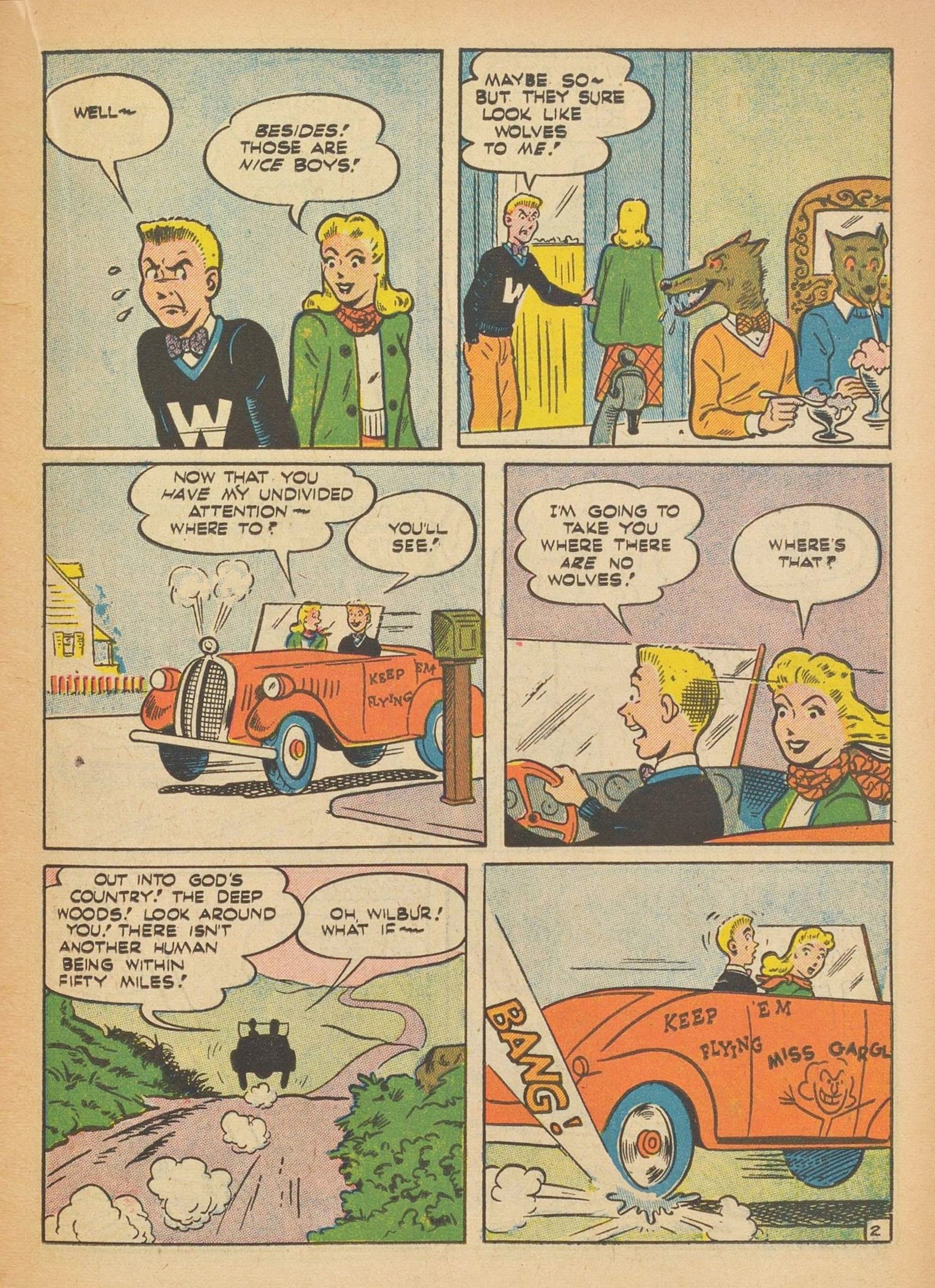 Read online Wilbur Comics comic -  Issue #25 - 29