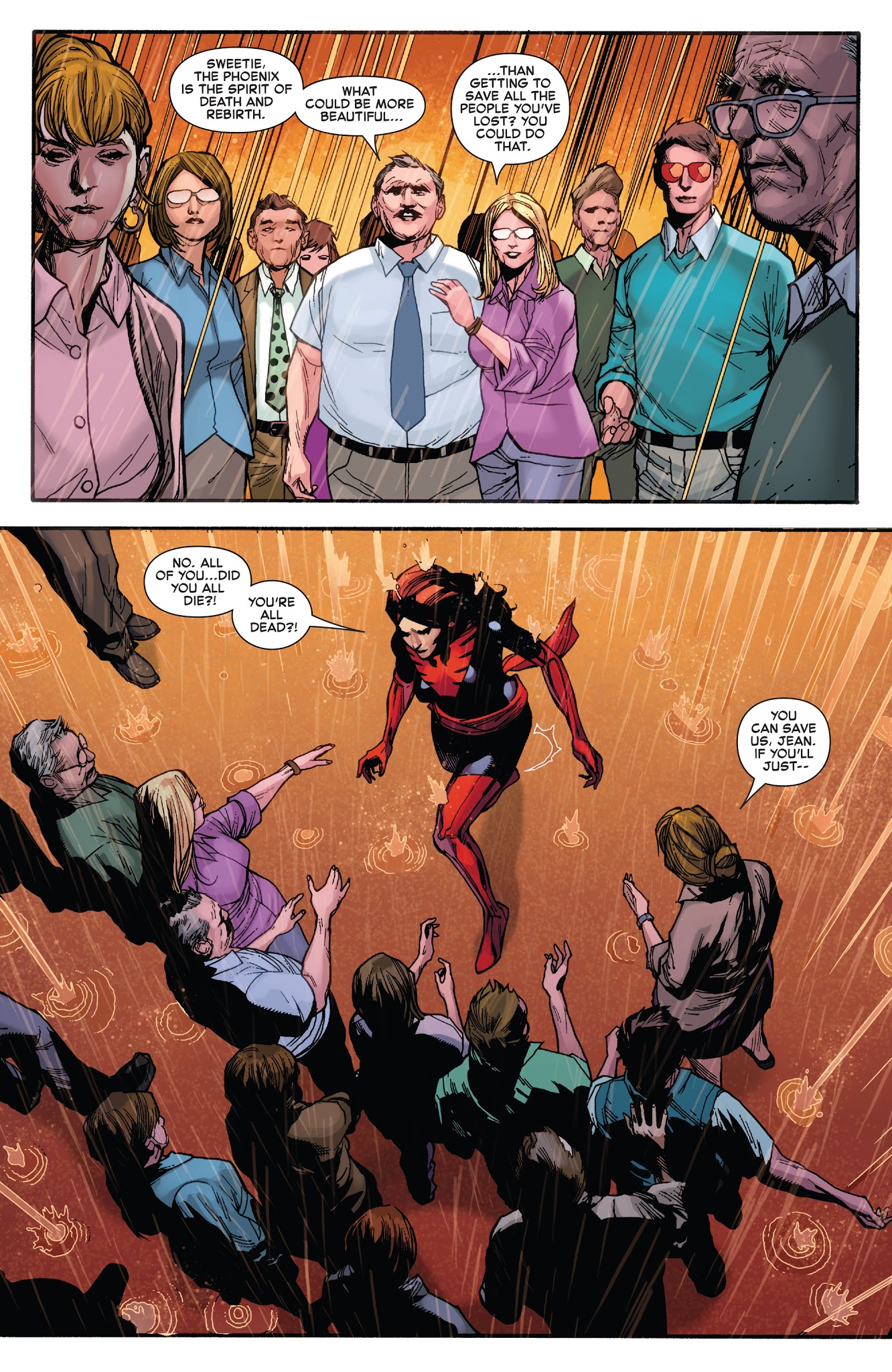 Read online Phoenix Resurrection: The Return of Jean Grey comic -  Issue #5 - 16