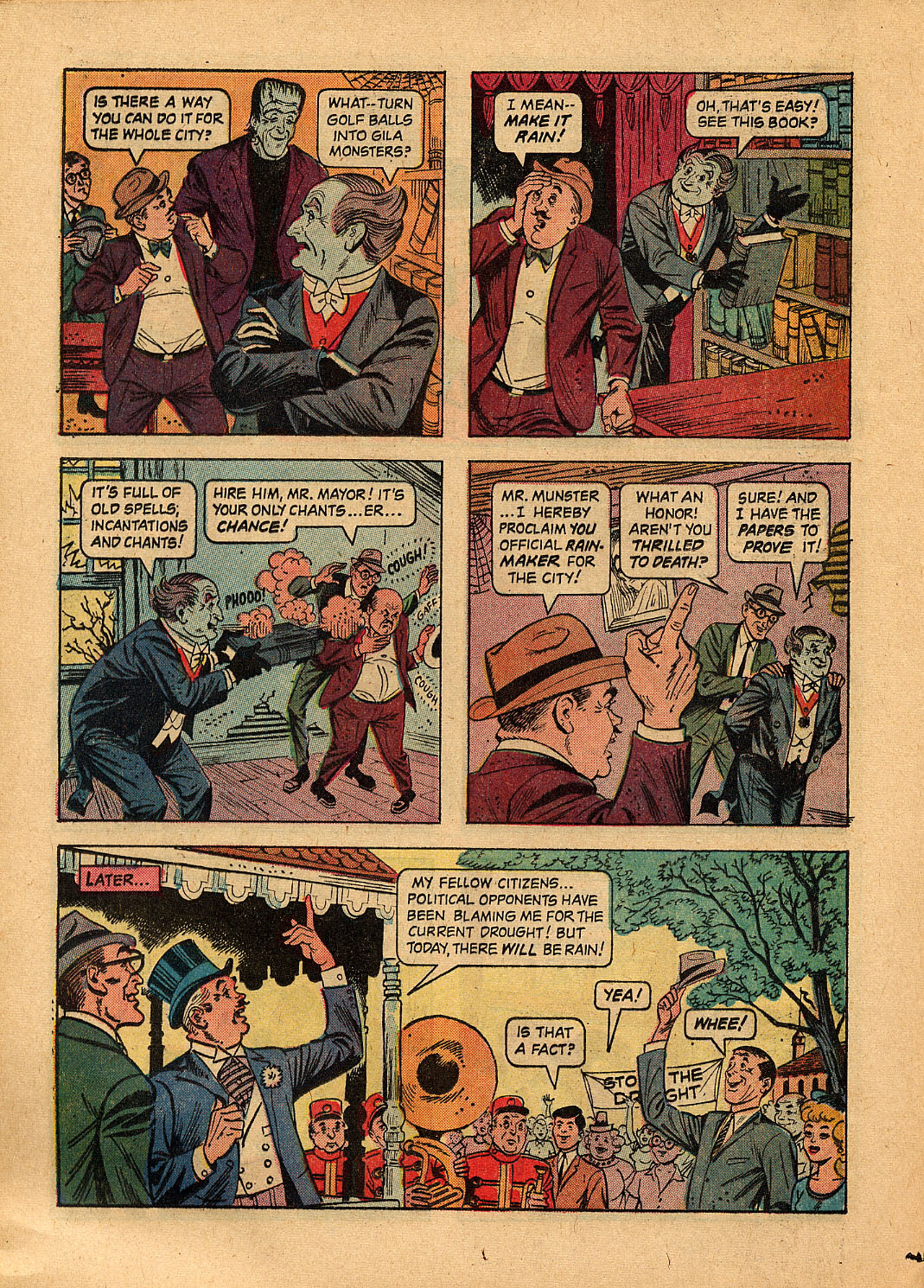 Read online The Munsters comic -  Issue #6 - 16