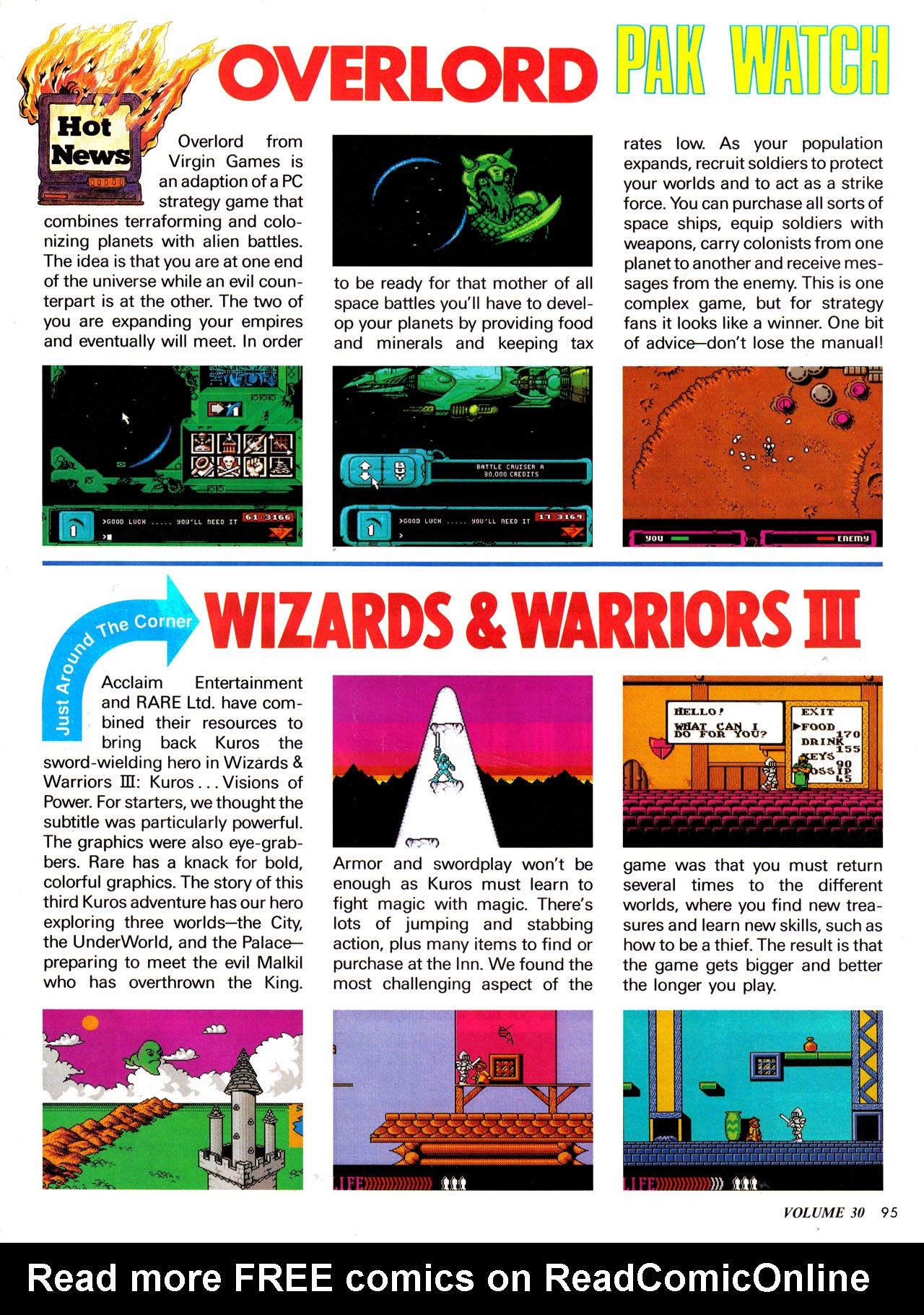 Read online Nintendo Power comic -  Issue #30 - 106