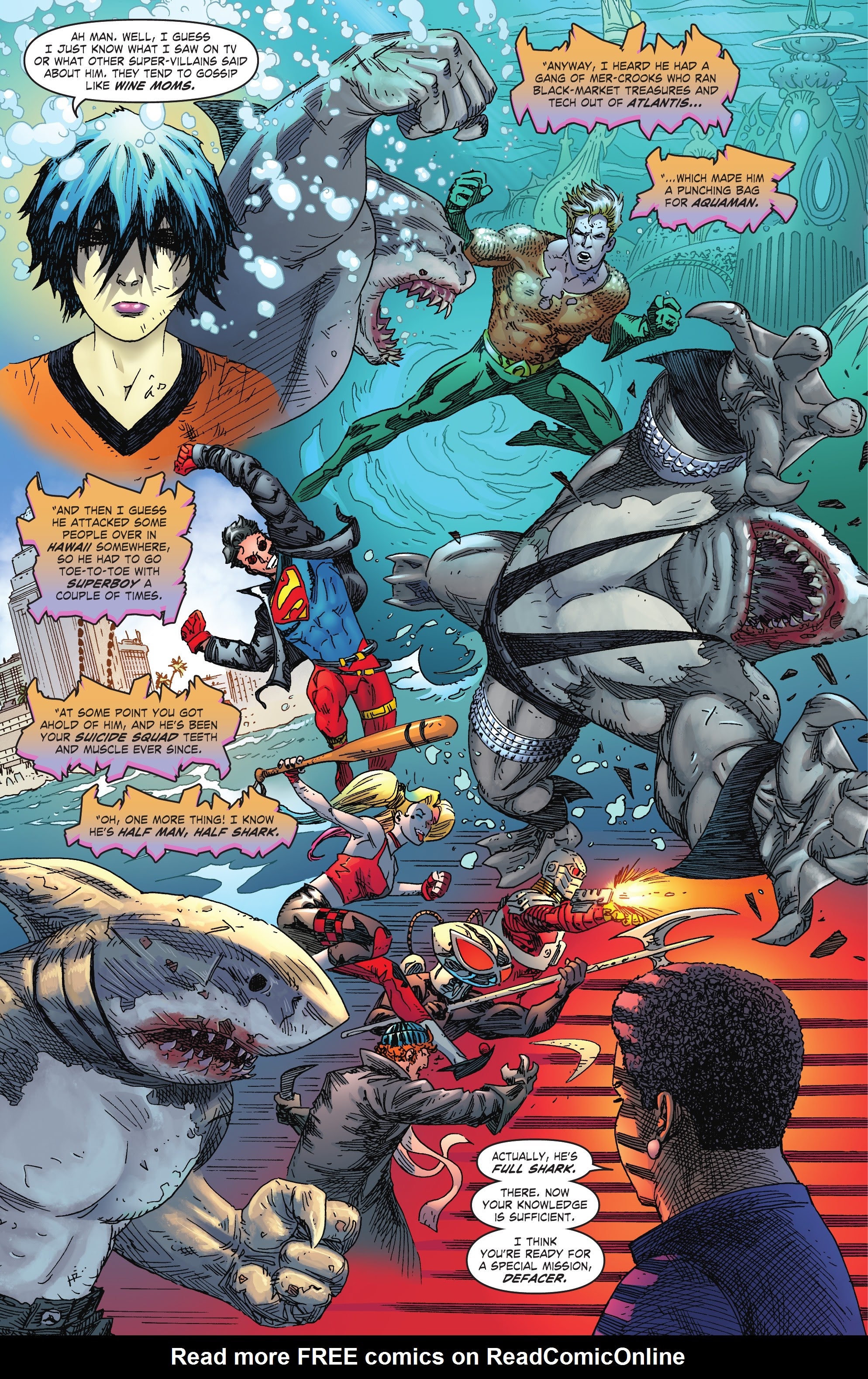 Read online Suicide Squad: King Shark comic -  Issue #1 - 9