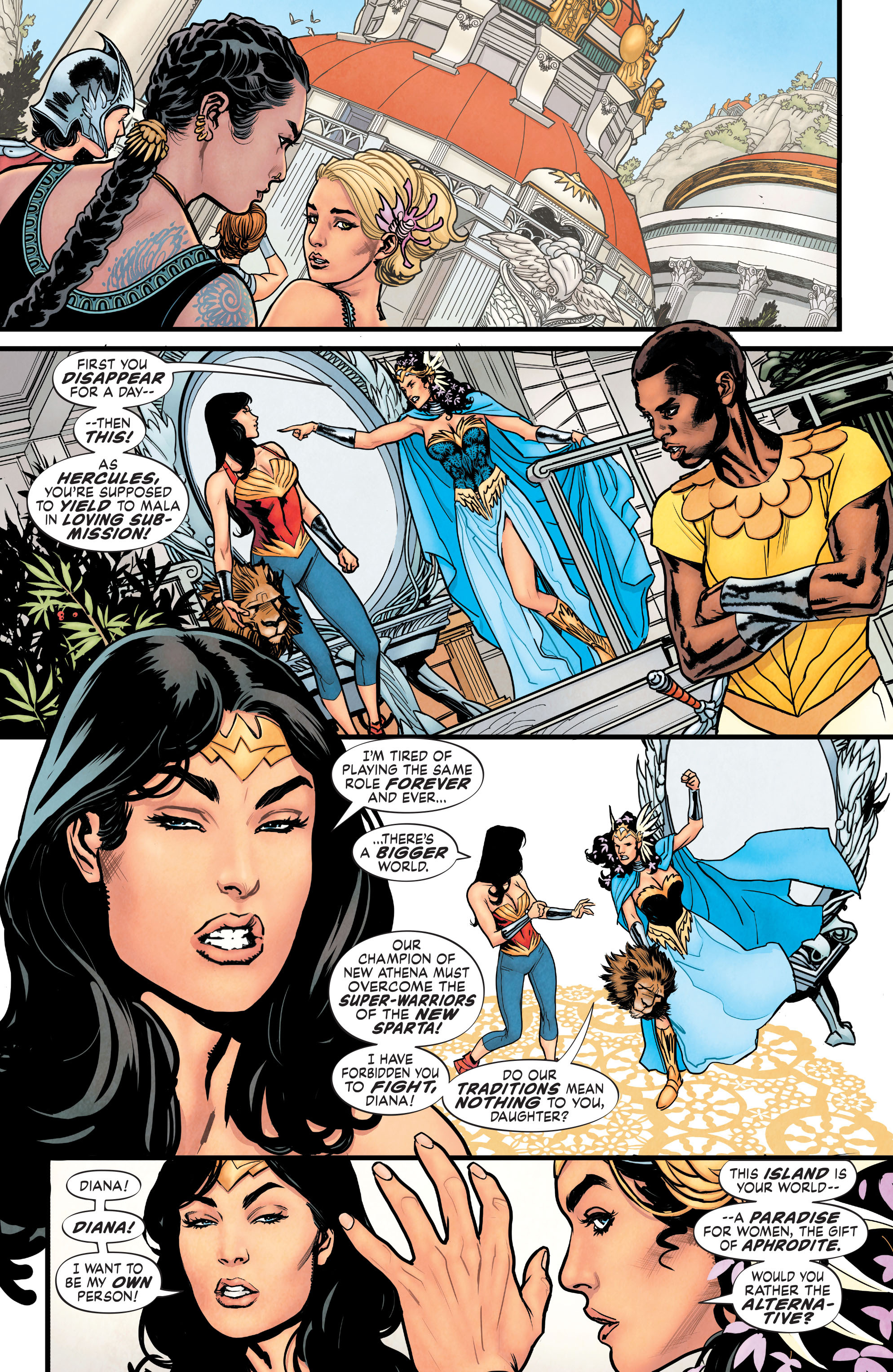 Read online Wonder Woman: Earth One comic -  Issue # TPB 1 - 50