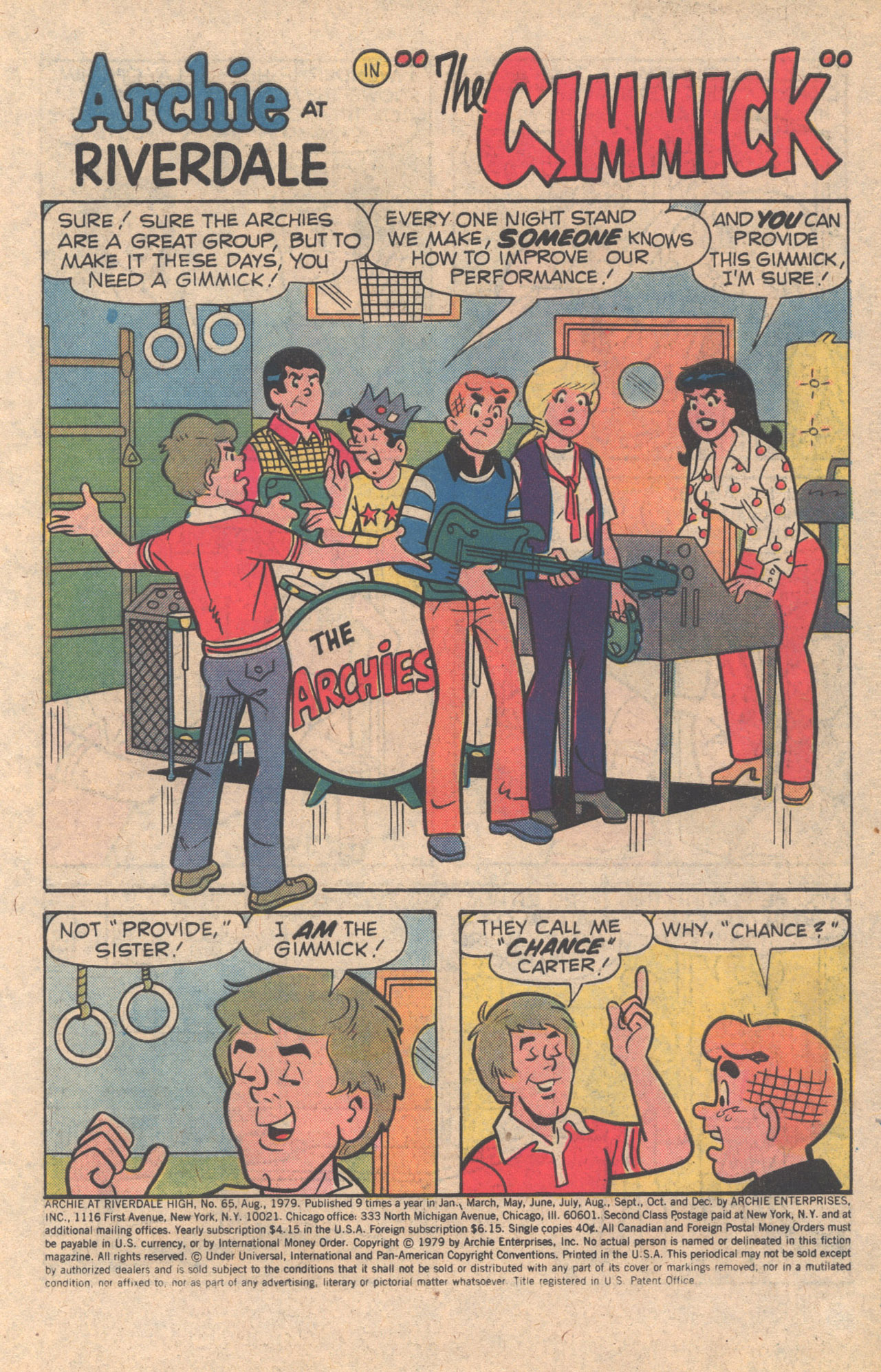 Read online Archie at Riverdale High (1972) comic -  Issue #65 - 3