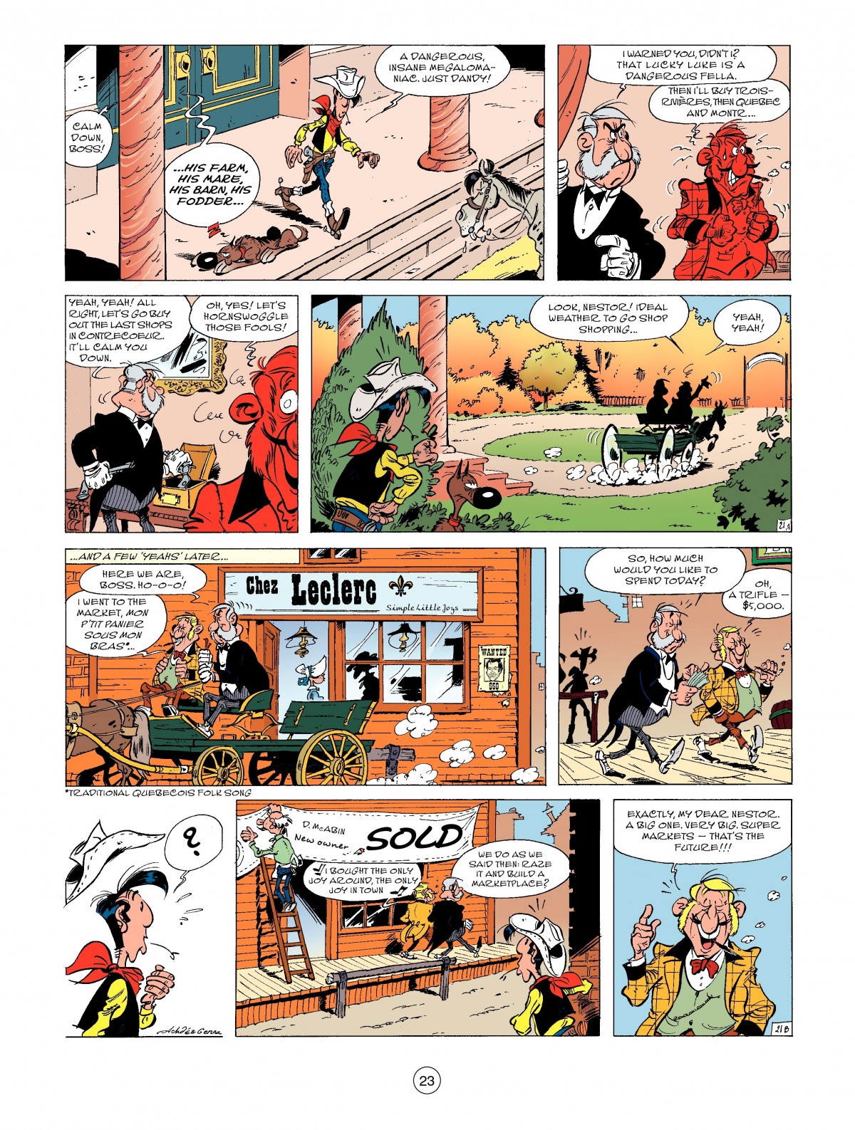 Read online A Lucky Luke Adventure comic -  Issue #52 - 25