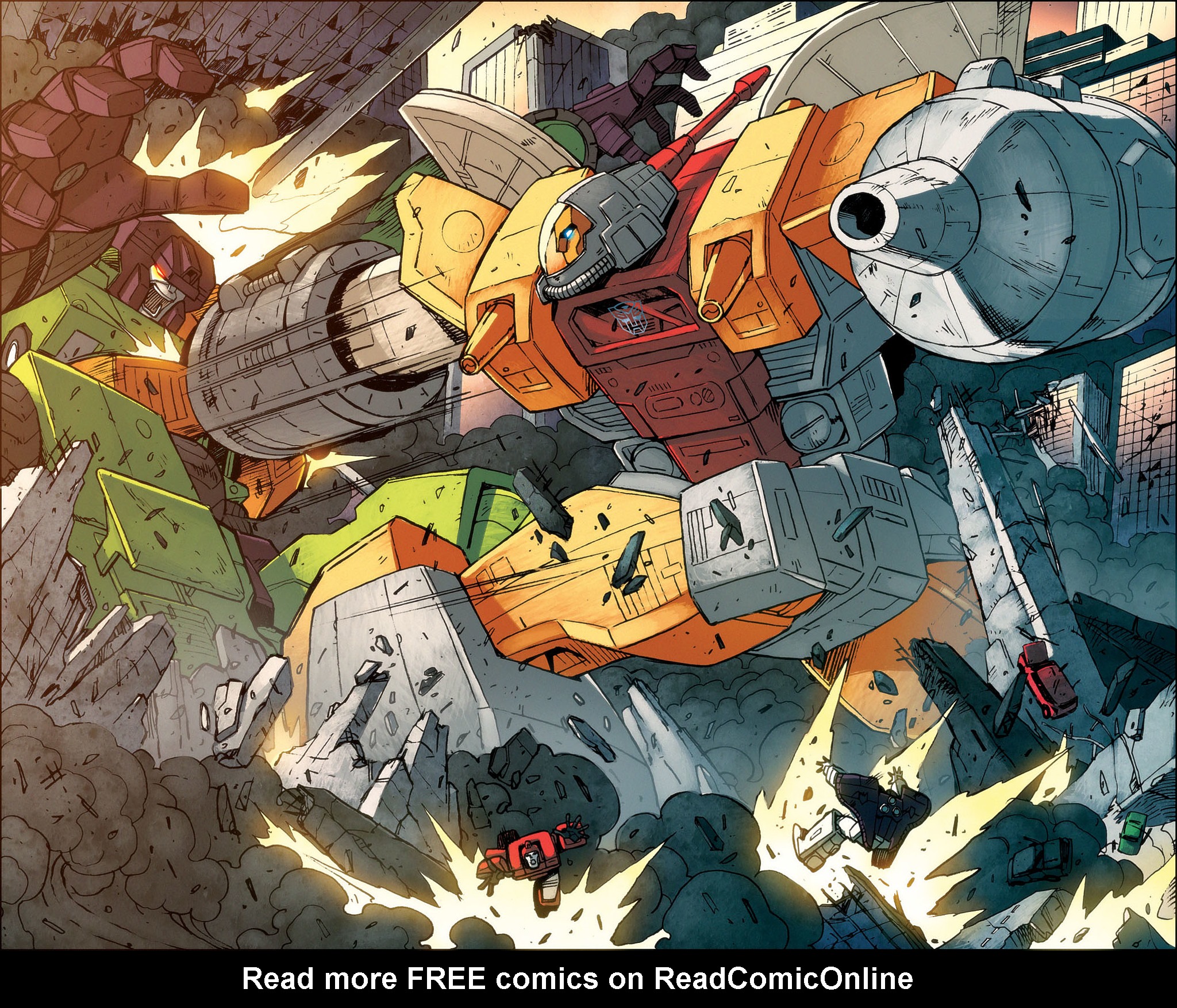 Read online The Transformers: All Hail Megatron comic -  Issue #11 - 13