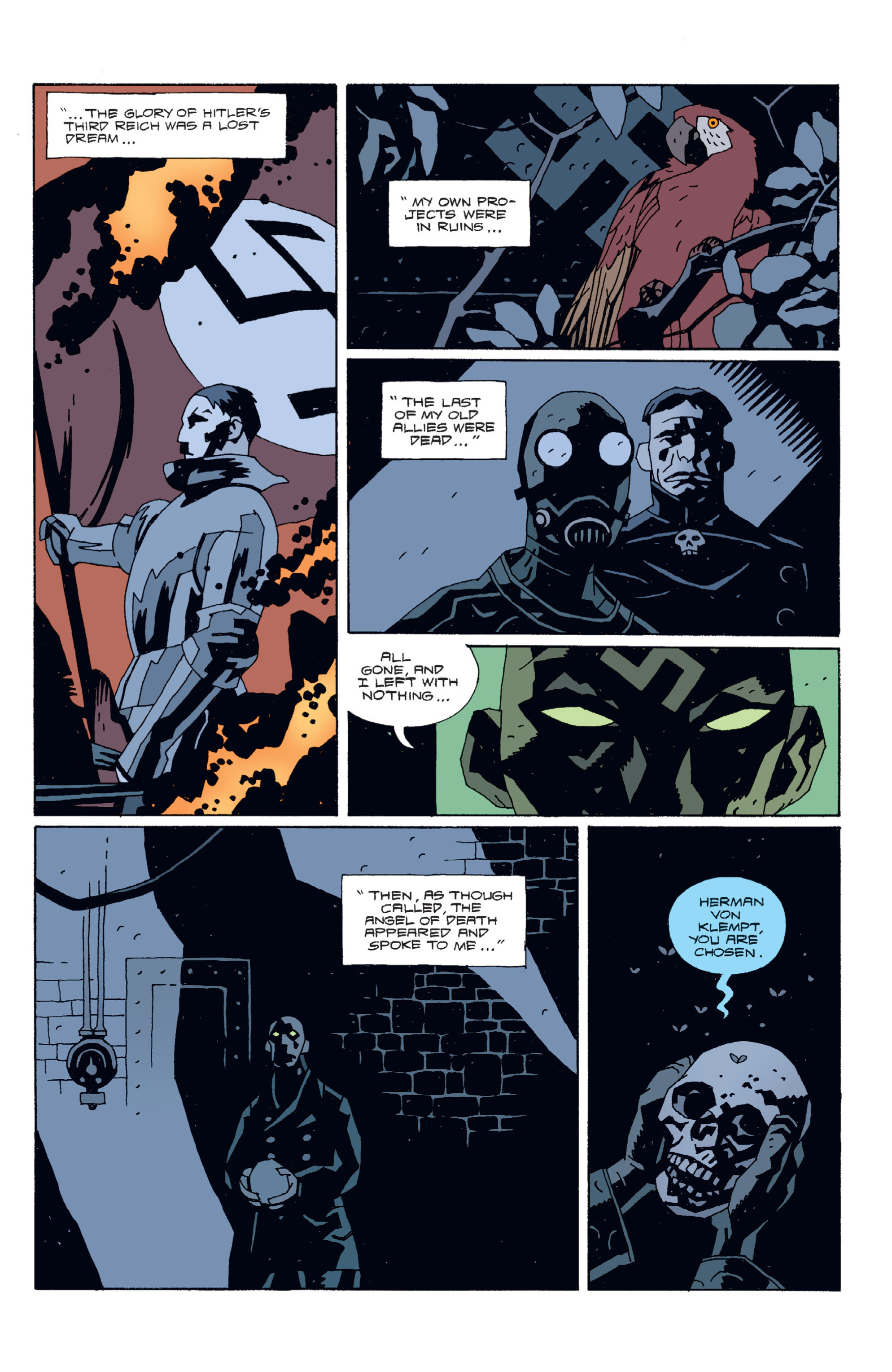 Read online Hellboy comic -  Issue #5 - 96