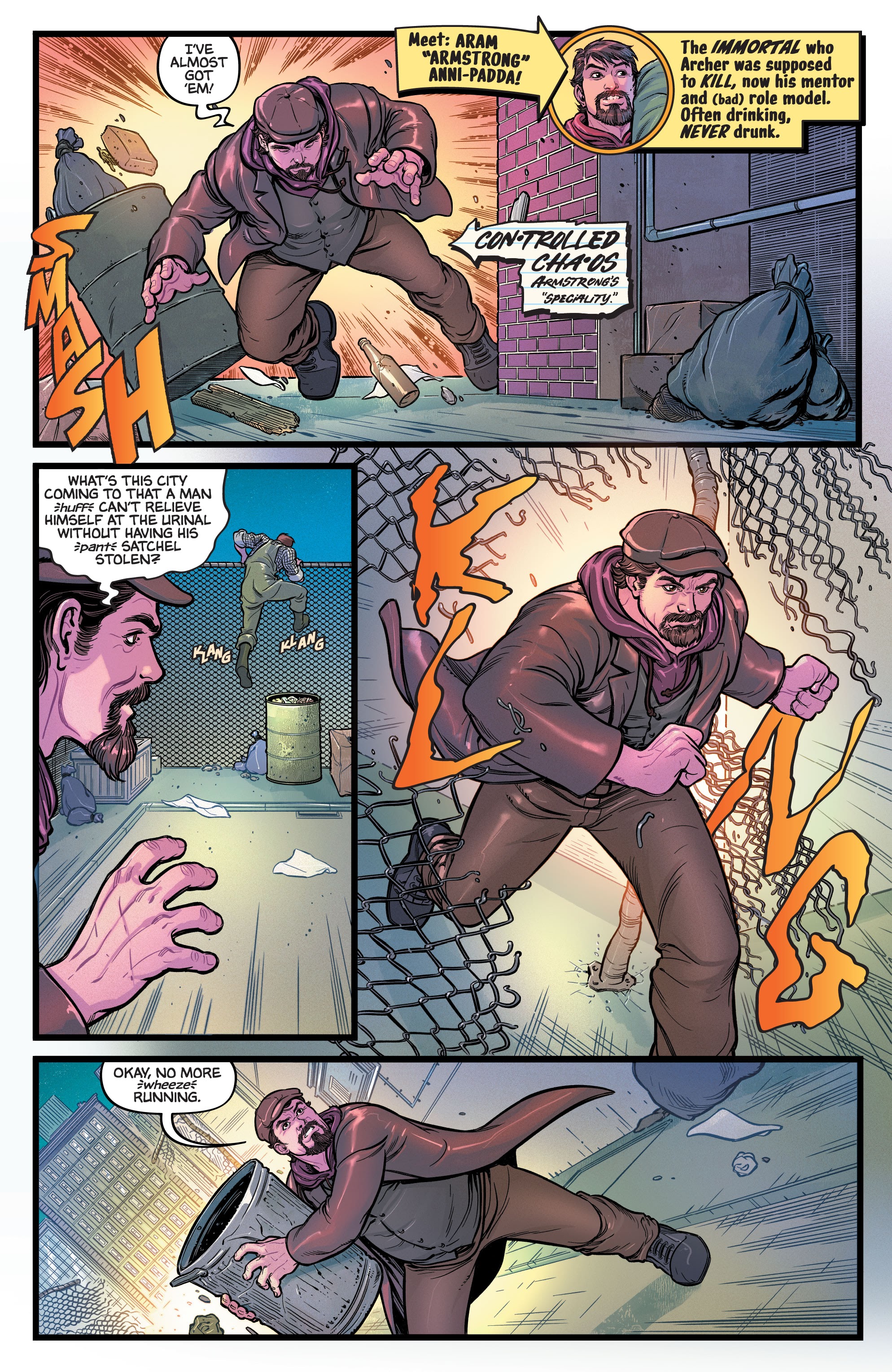 Read online Archer & Armstrong Forever comic -  Issue #1 - 6