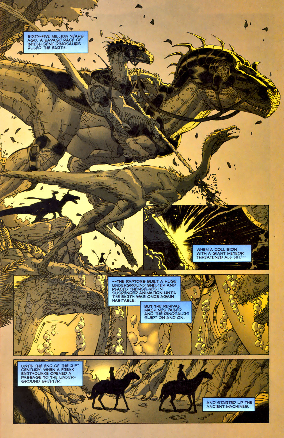 Read online Extinction Event comic -  Issue #3 - 2